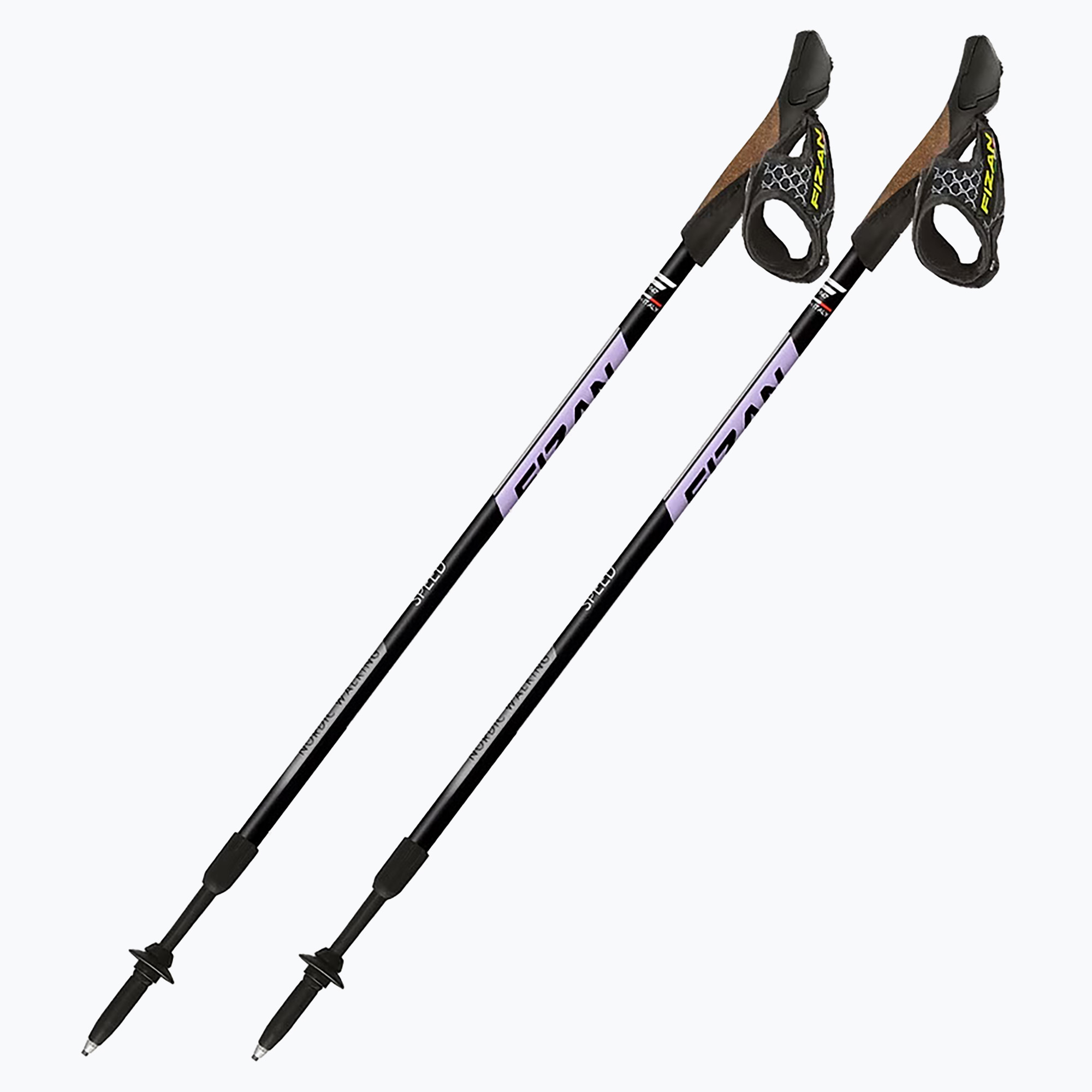 Bastoncini da nordic walking Fizan Speed viola