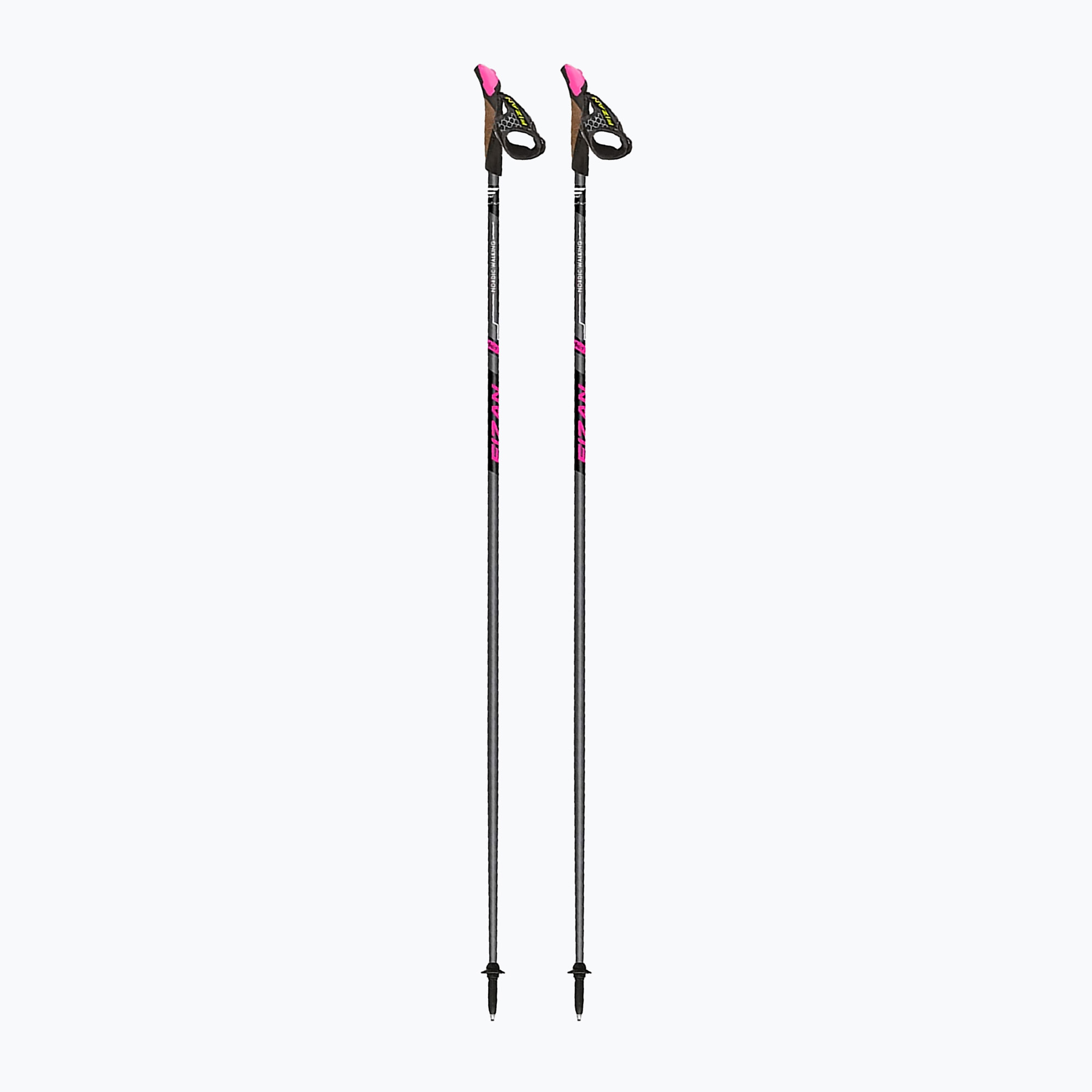 Bastoncini da nordic walking Fizan Runner rosa (105 cm) (Runner 100077)