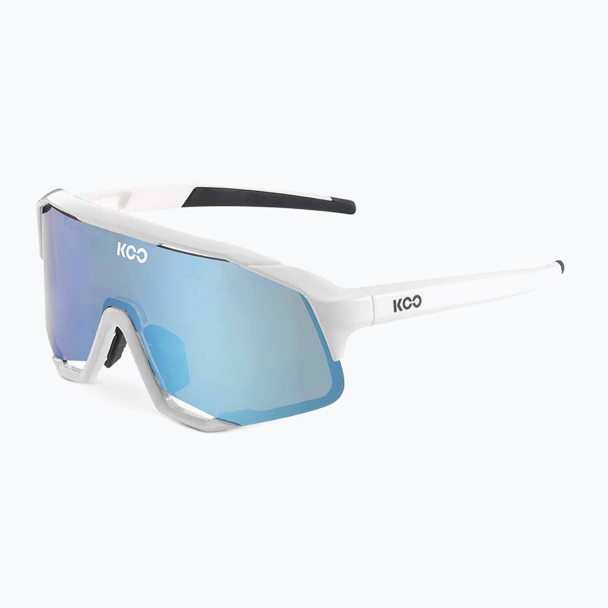 Occhiali da sole Koo Demos bianchi/turchesi (Demos OEY00005.699)