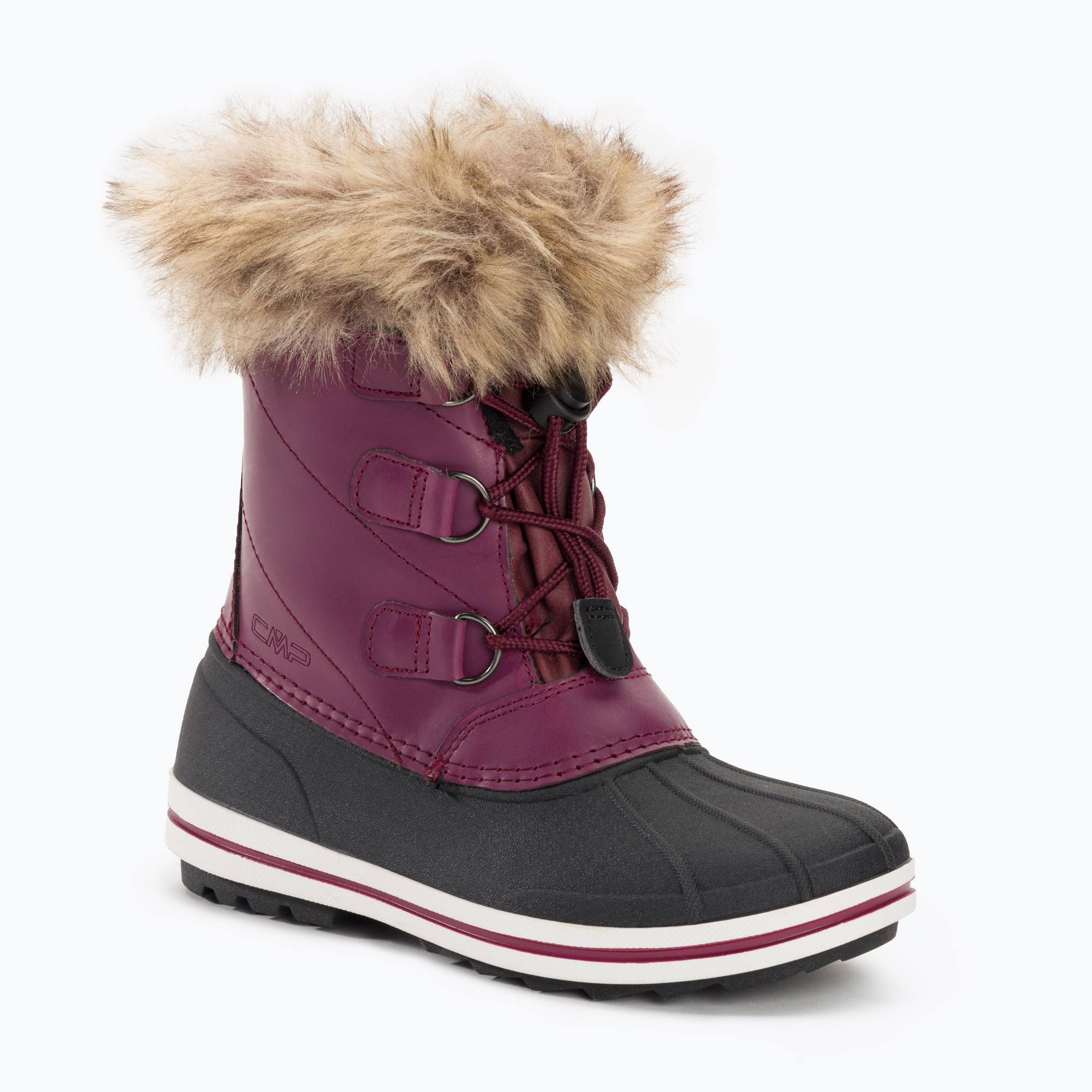 CMP Anthilian Stivali da neve per bambini Wp maroon 30Q4594 (28 EU) (Anthilian Snowboots Wp 30Q4594/C961)