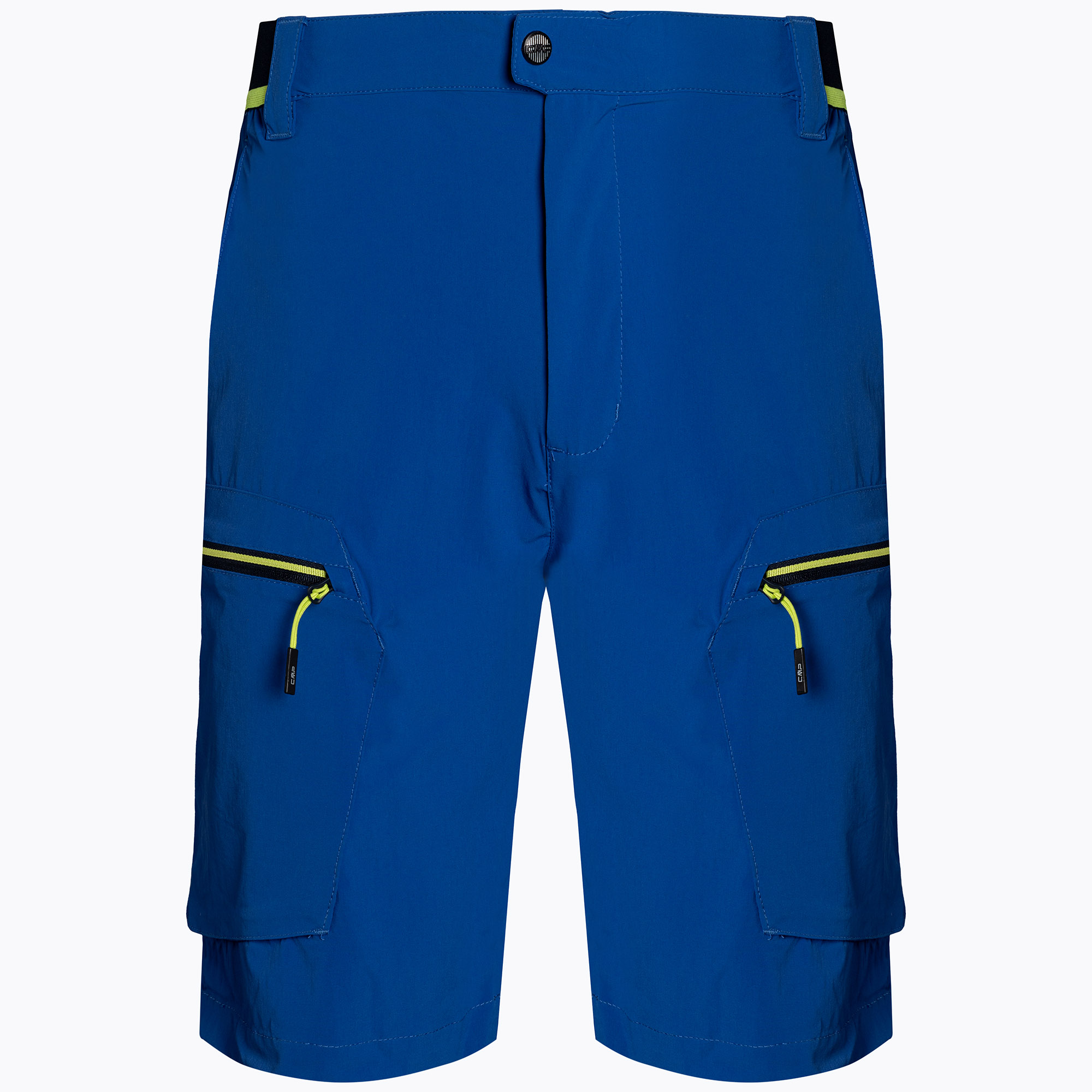 Pantaloncini da trekking CMP da uomo blu-verde 32T6687/M952