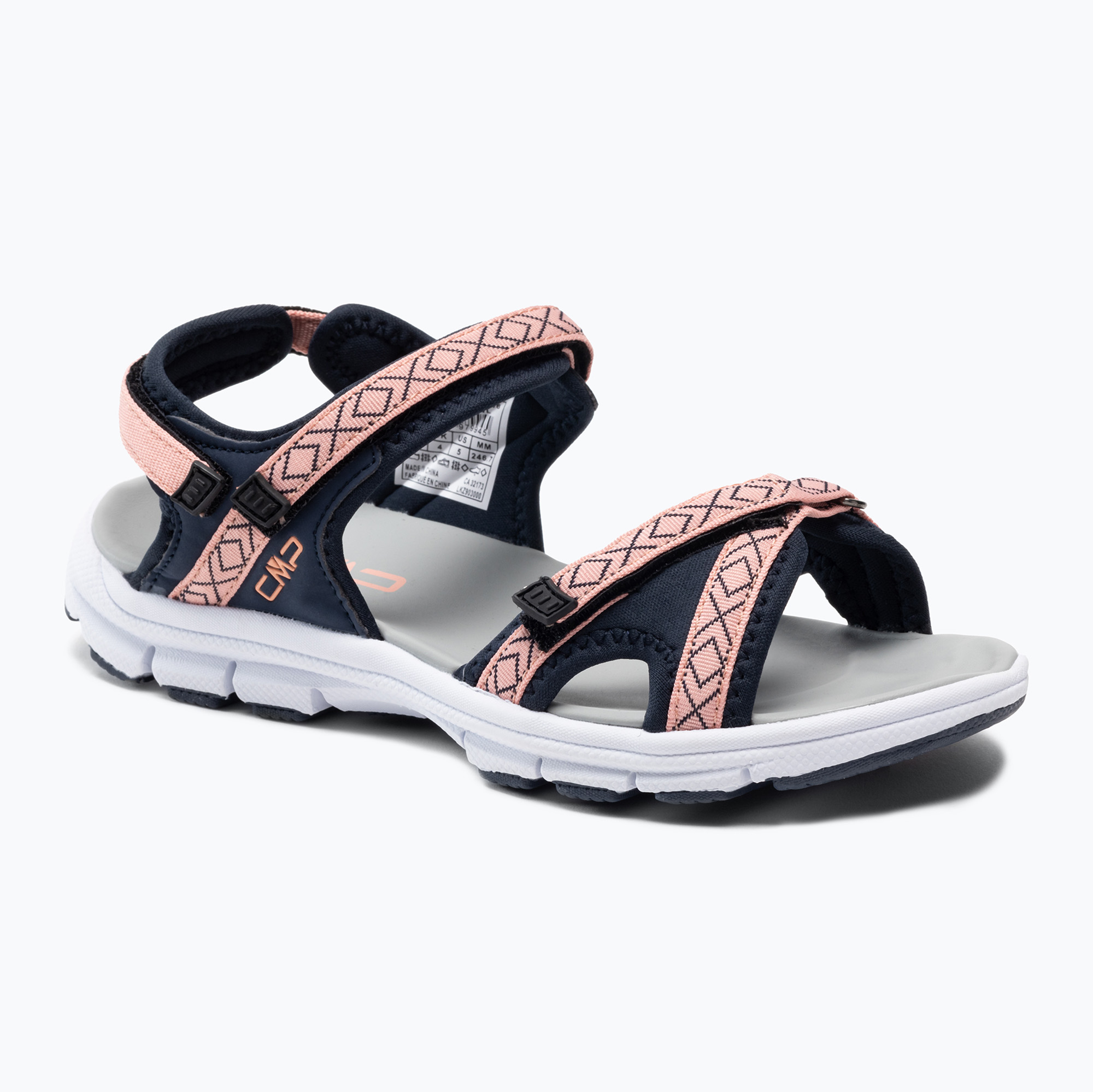 Sandali da trekking CMP Almaak donna blu navy e arancio 38Q9946/27NL (39 EU) (Almaak 38Q9946/27NL)