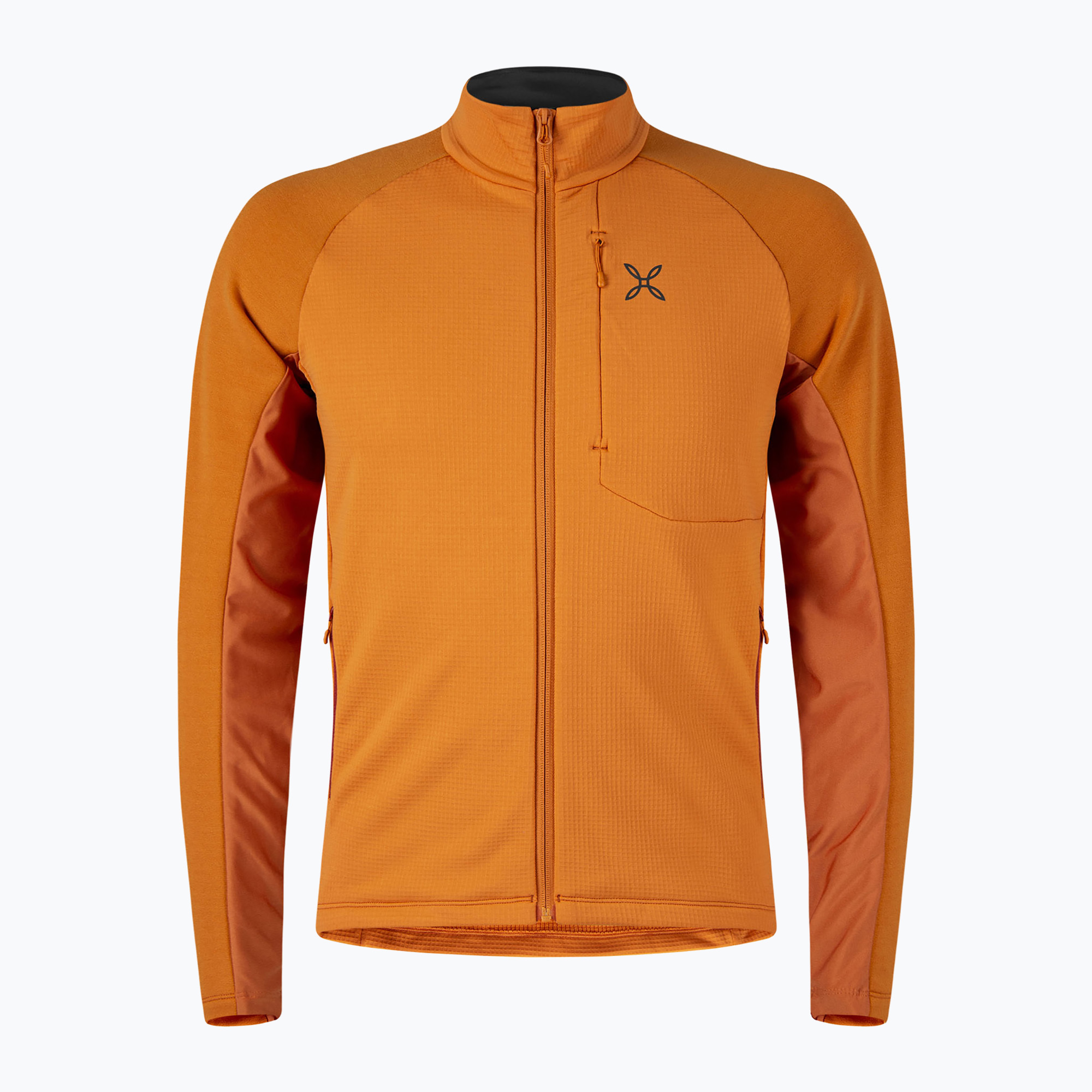 Felpa Montura Merano Maglia mandarino/tabacco uomo
