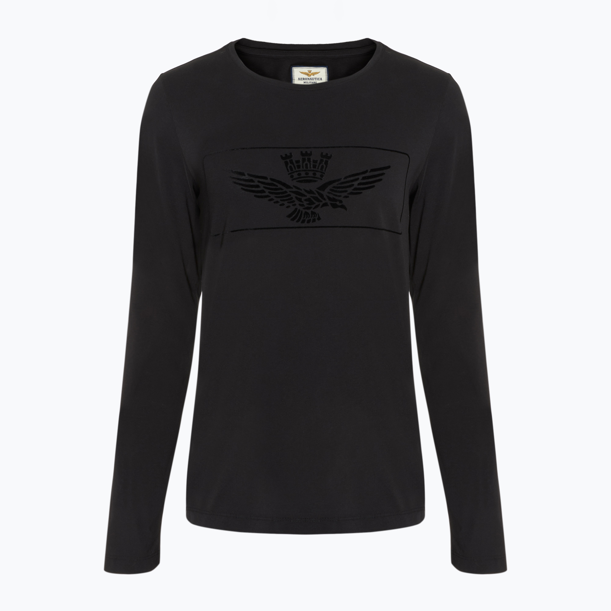 Donna Aeronautica Militare Longsleeve Aeronautica Militare nero (S) (Aeronautica Military 242TS2297DJ359)