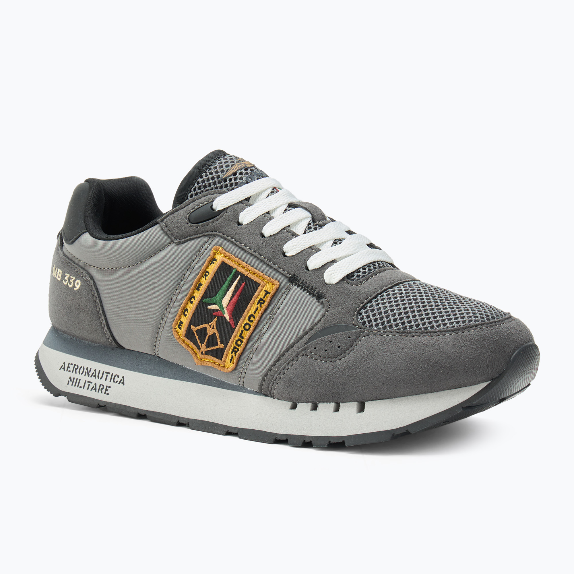 Aeronautica Militare scarpe da uomo SC292CT3331 grigio chiaro/grigio scuro (44 EU) (242SC292CT3331)