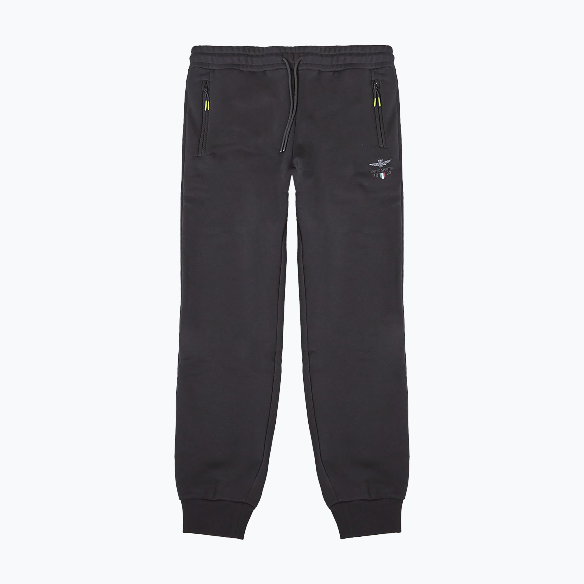 Pantaloni da uomo Aeronautica Militare Sport jet nero 6F565