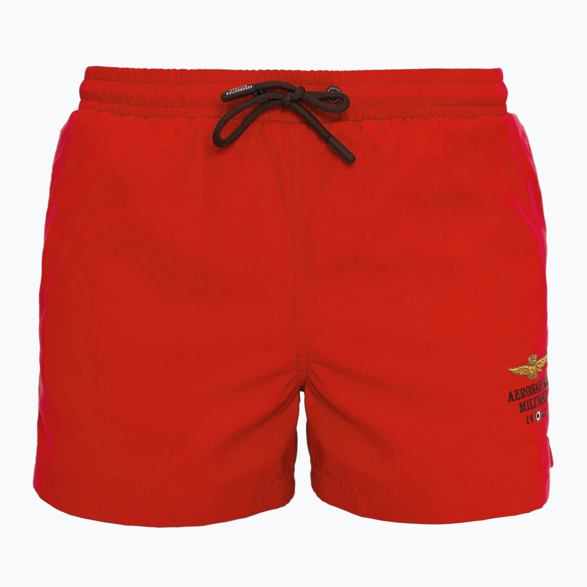 Pantaloncini da bagno da uomo Aeronautica Militare 251BW223CT2967 rosso tango (48) (251BW223CT2967)