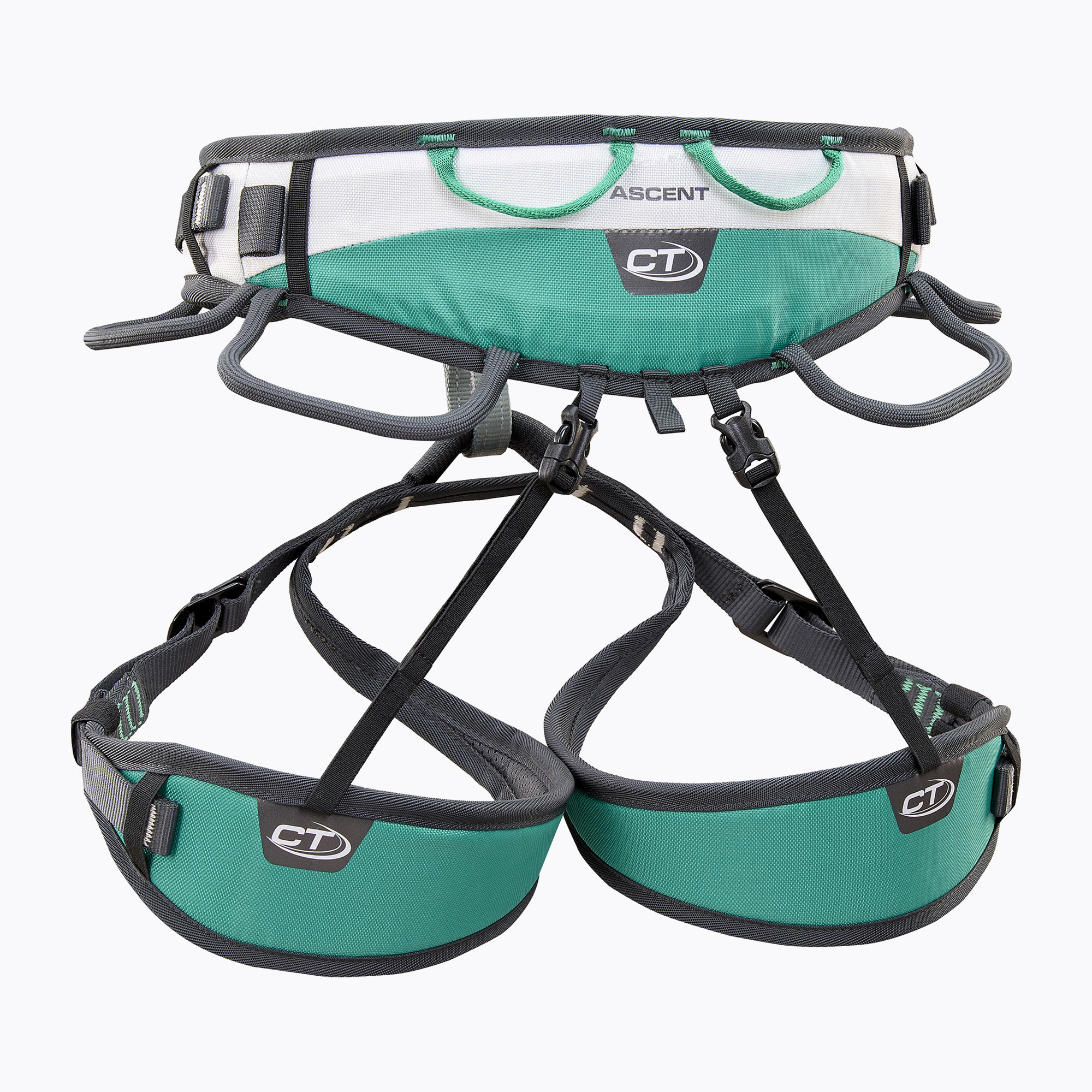 Imbracatura da arrampicata Climbing Technology Ascent blu marino/argento (XS-S) (Ascent 7H183CD0F)