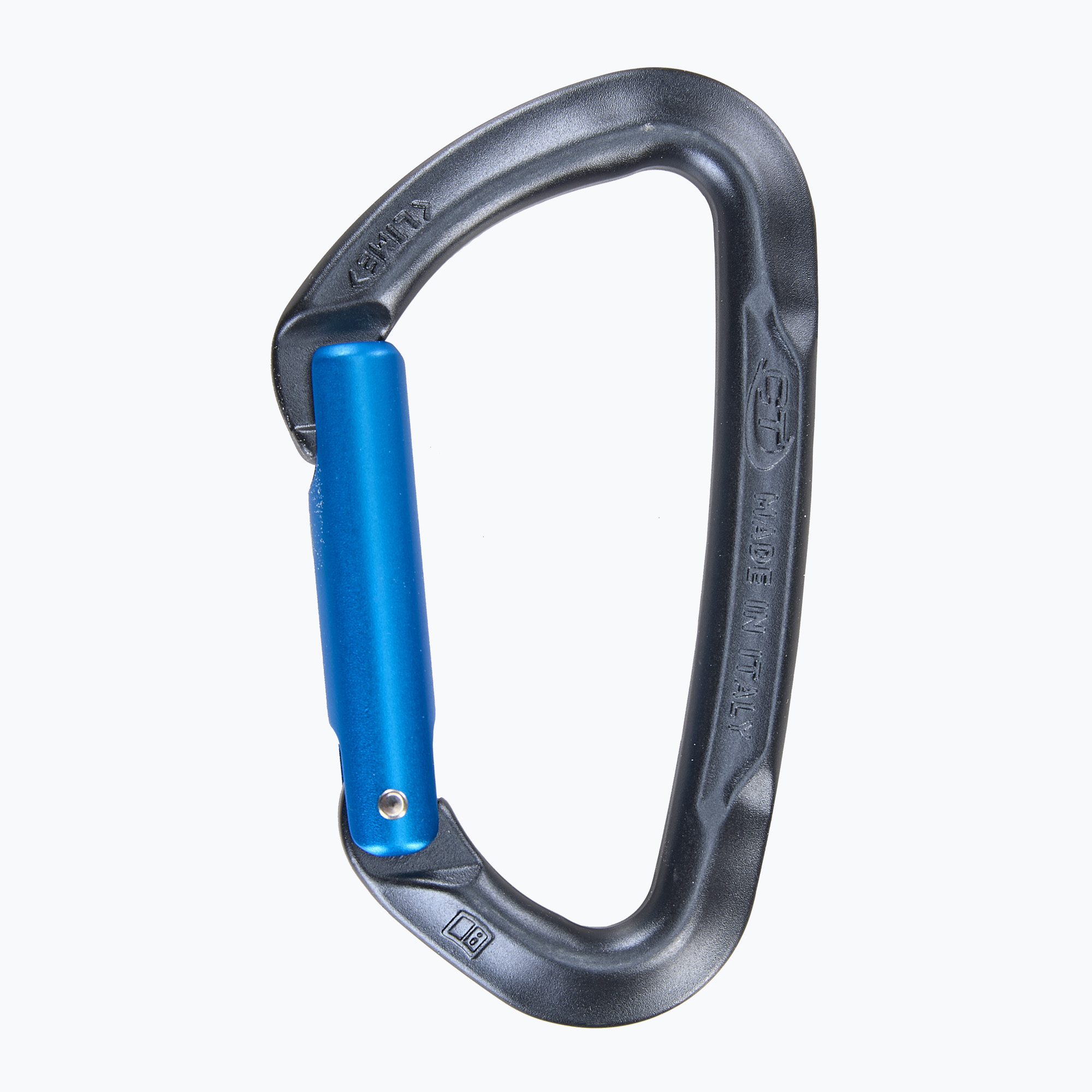 Moschettone Climbing Technology Lime S grigio/blu