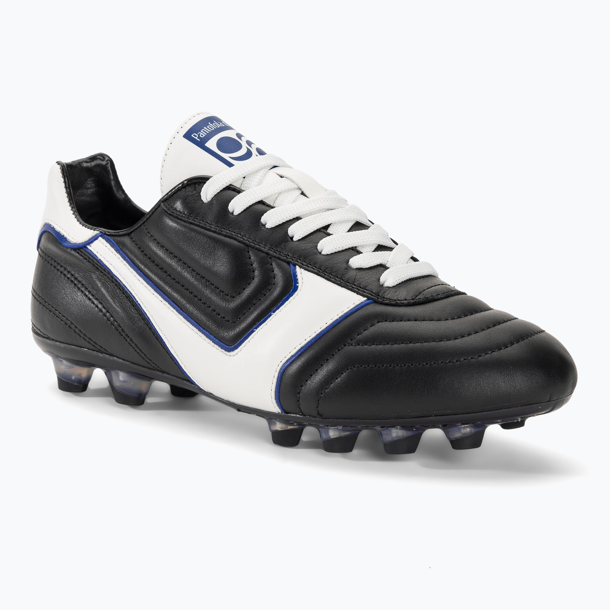 Scarpe da calcio da uomo Pantofola d'Oro Modena nero (43.5 EU) (Modena Canguro PS2911-02CX)