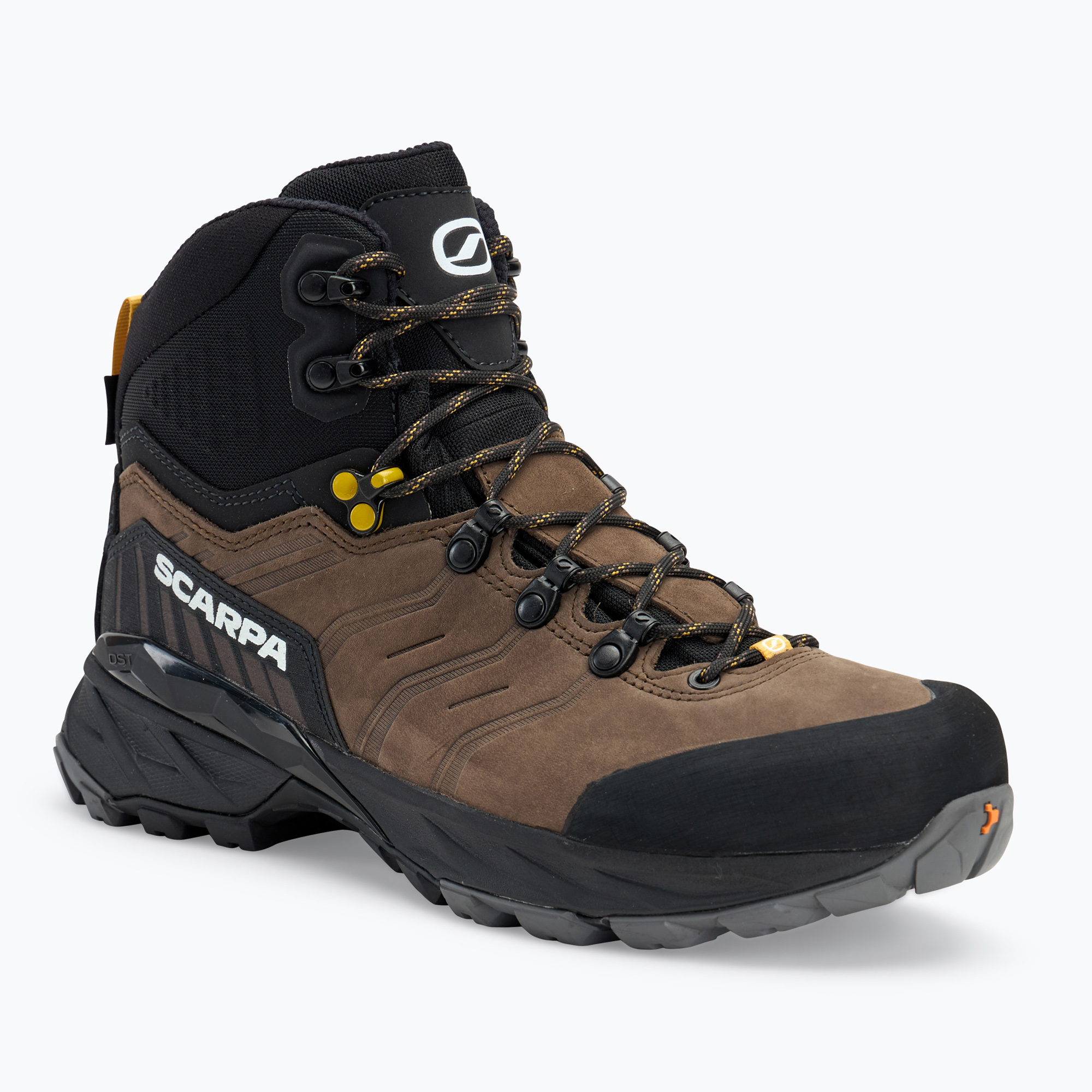 Scarponi da trekking da uomo SCARPA Rush TRK Pro GTX vulcano/senape (46.5 EU) (Rush TRK Pro GTX 63139-200)