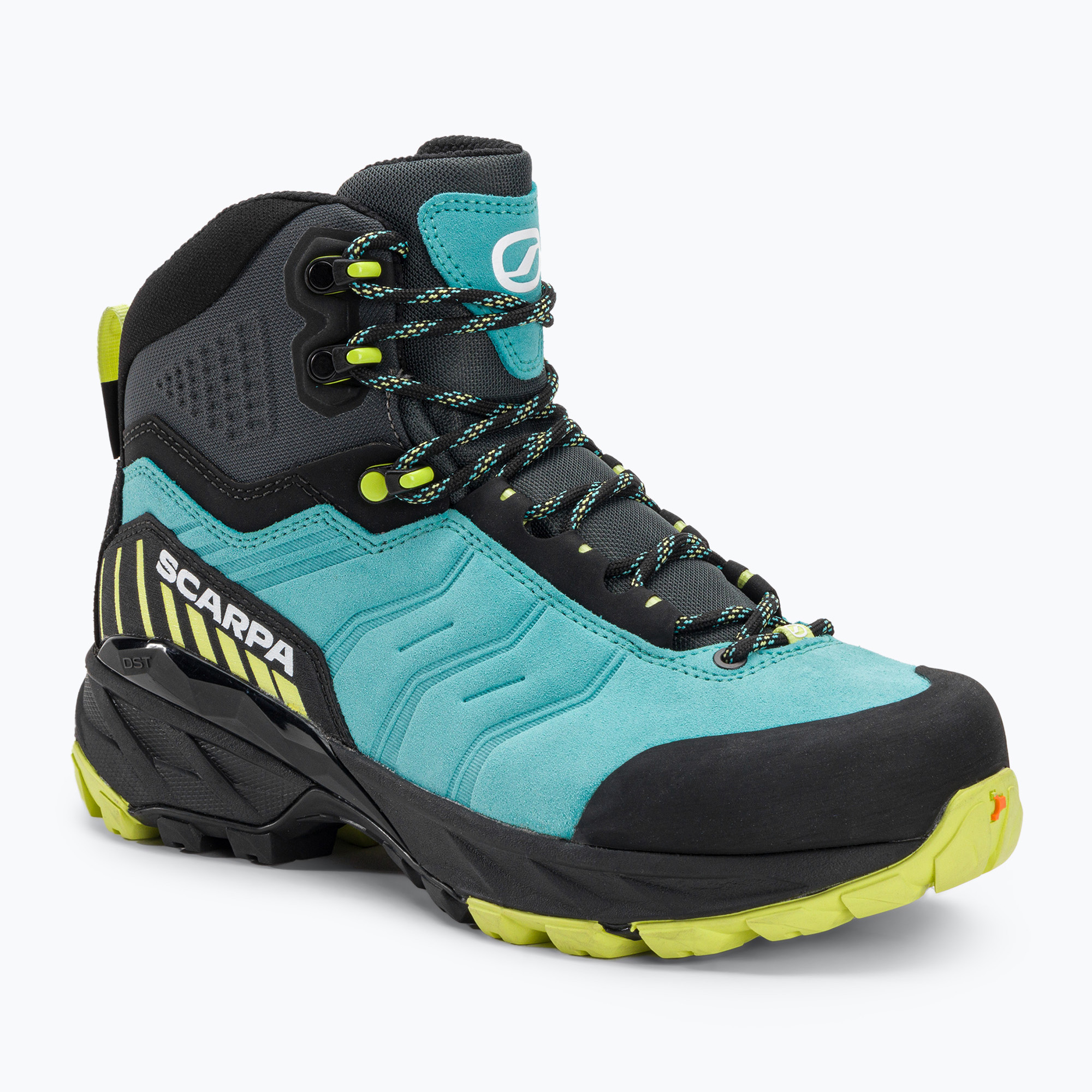 Scarponi da trekking da donna SCARPA Rush TRK GTX ceramica / lime solare (38.5 EU) (Rush TRK GTX 63143-202/1)