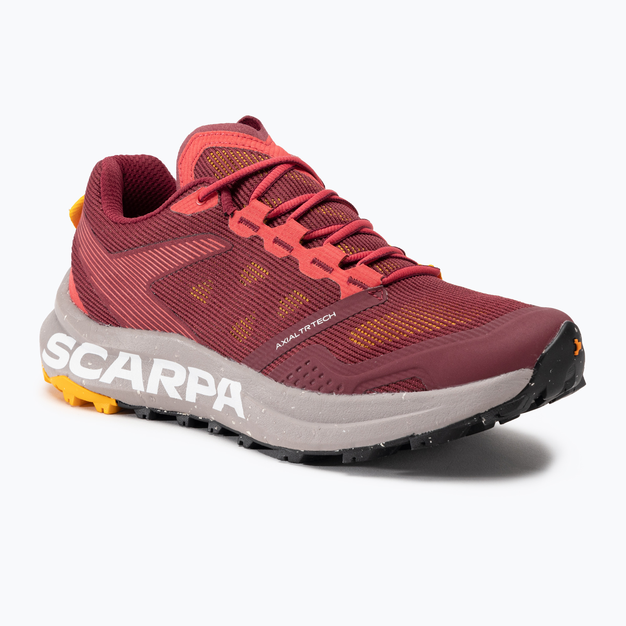 Scarpe da corsa SCARPA Spin Planet da donna rosso intenso/zafferano (37 EU) (Spin Planet 33063)