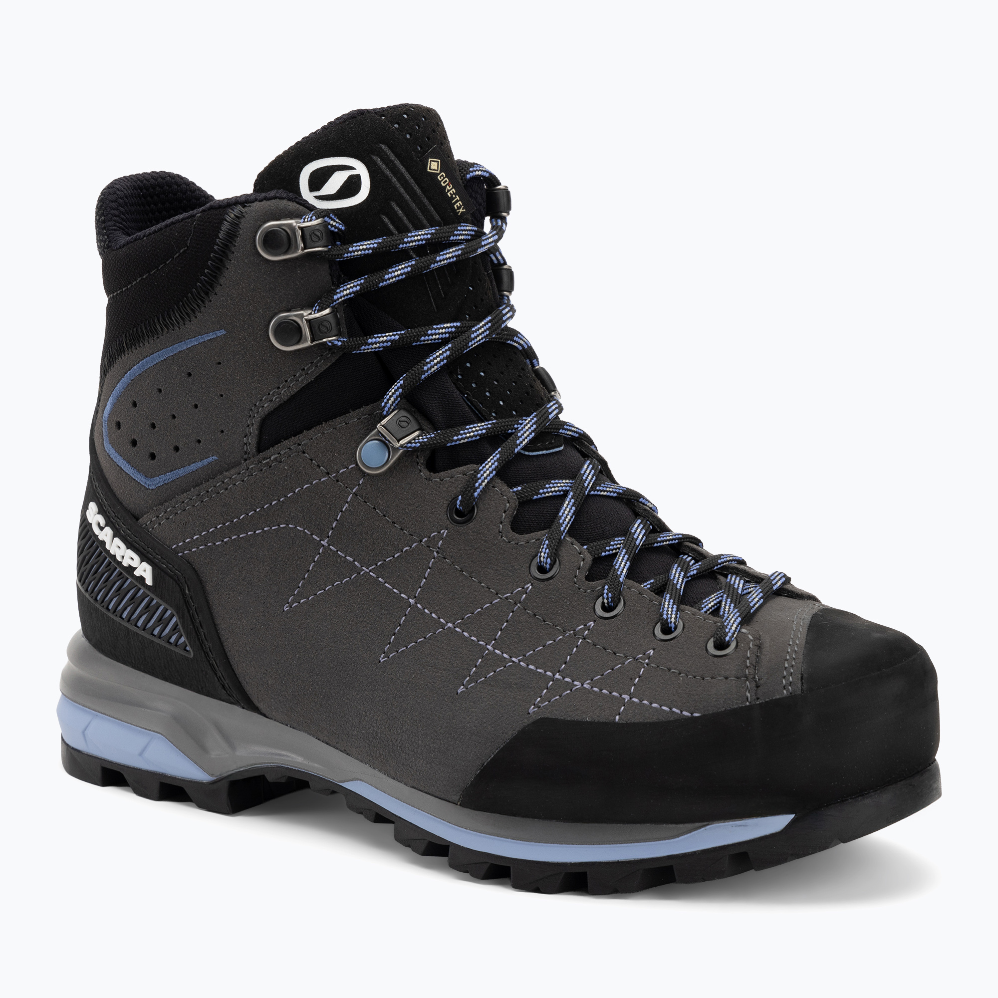 Scarpe da avvicinamento da donna SCARPA Zodiac TRK GTX antracite/lavanda (40.5 EU) (Zodiac TRK GTX 60035-202)