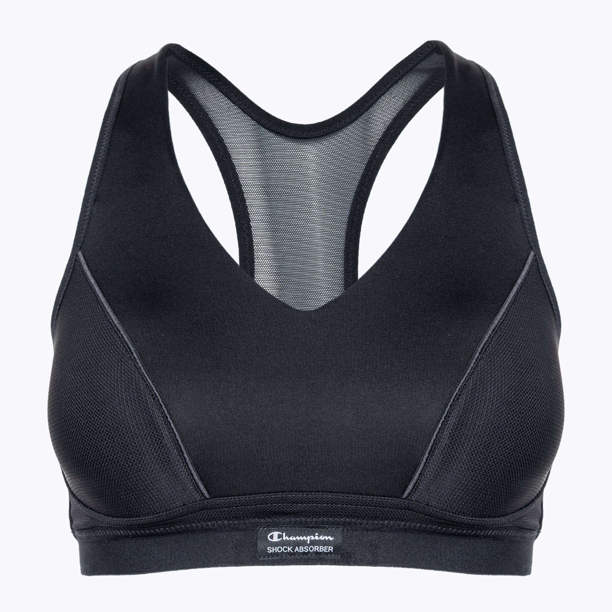 Reggiseno sportivo imbottito Shock Absorber per allenamento nero (85D) (Absorber Padded Sports U10075)