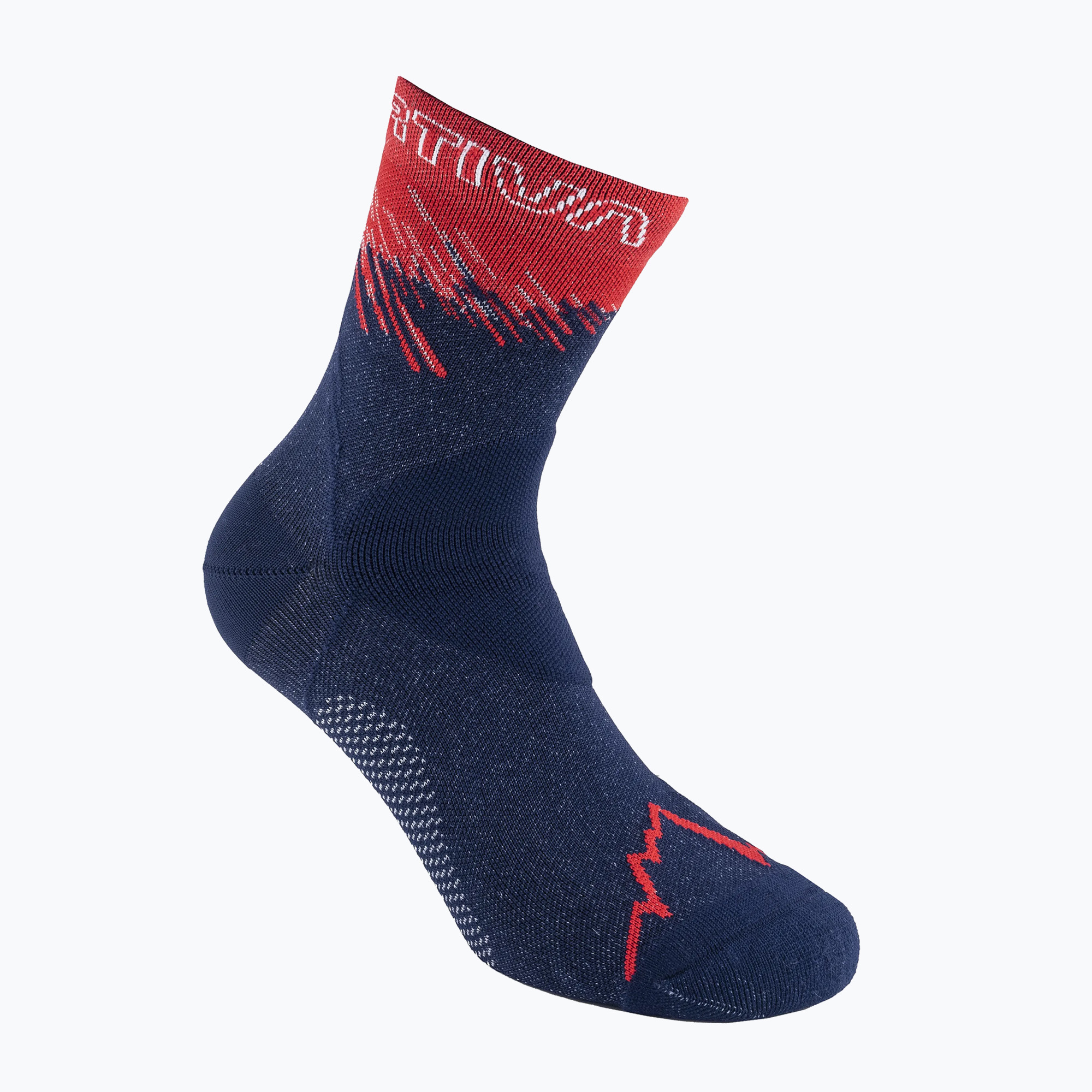 Calzini da corsa La Sportiva Ultra Running mare profondo/pomodoro ciliegia (S) (Ultra Running ZZRS015643322)