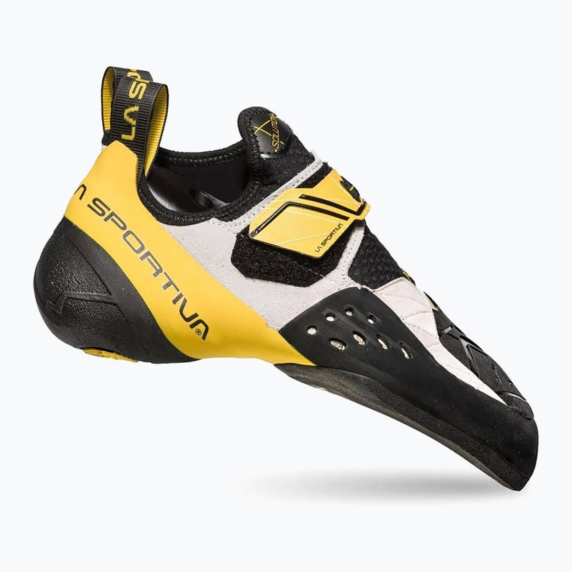 Scarpa da arrampicata La Sportiva da uomo Solution bianco/giallo (41 EU) (Solution ZFCS056W00Y00)