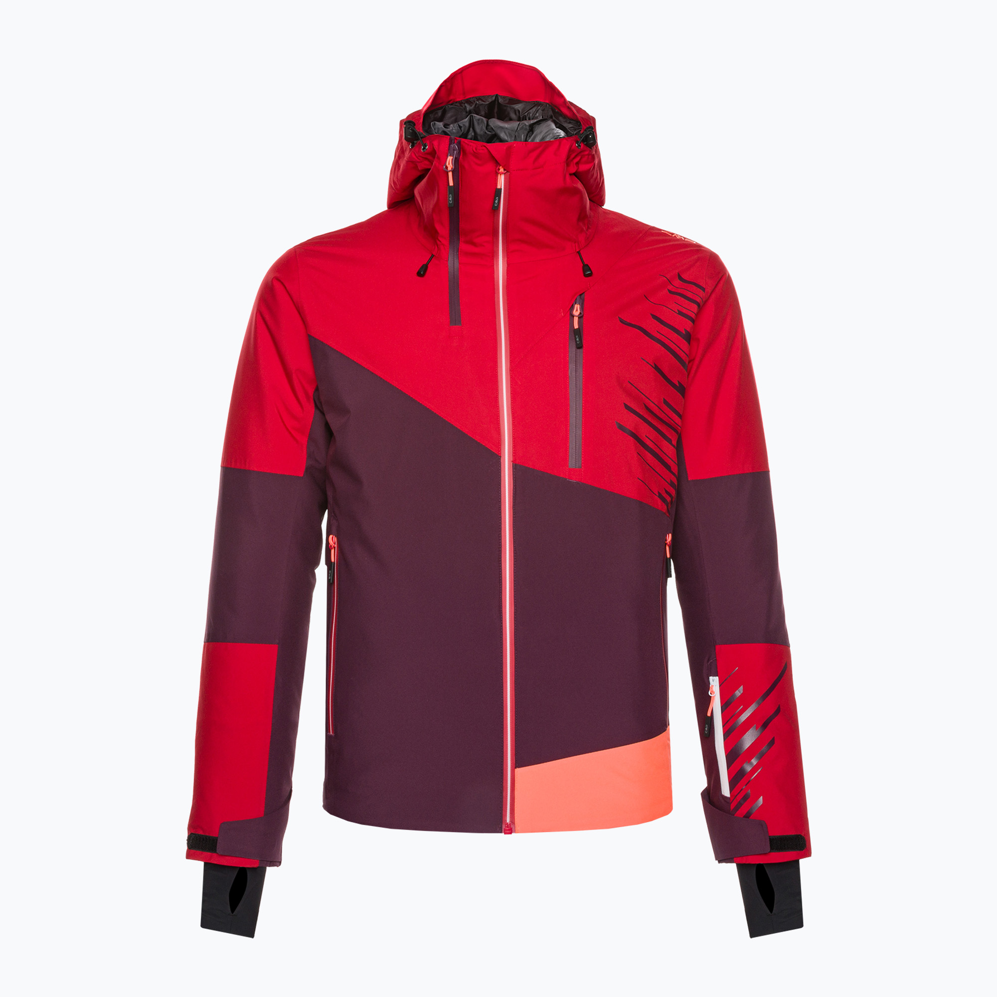 Giacca da sci CMP uomo 33W0817 ferrari (54) (33W0817/C580)