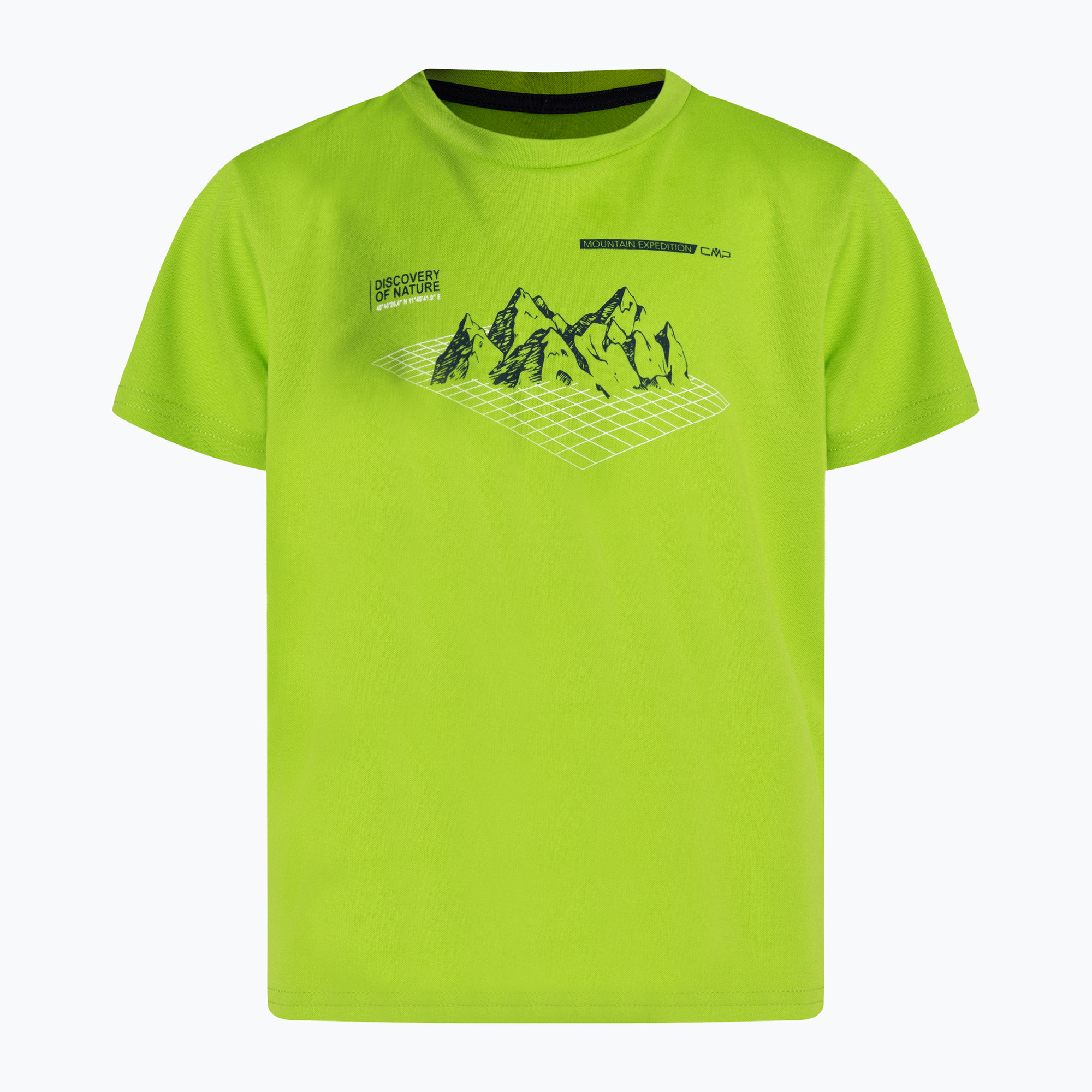 Maglietta da bambino CMP verde lime 38T6744