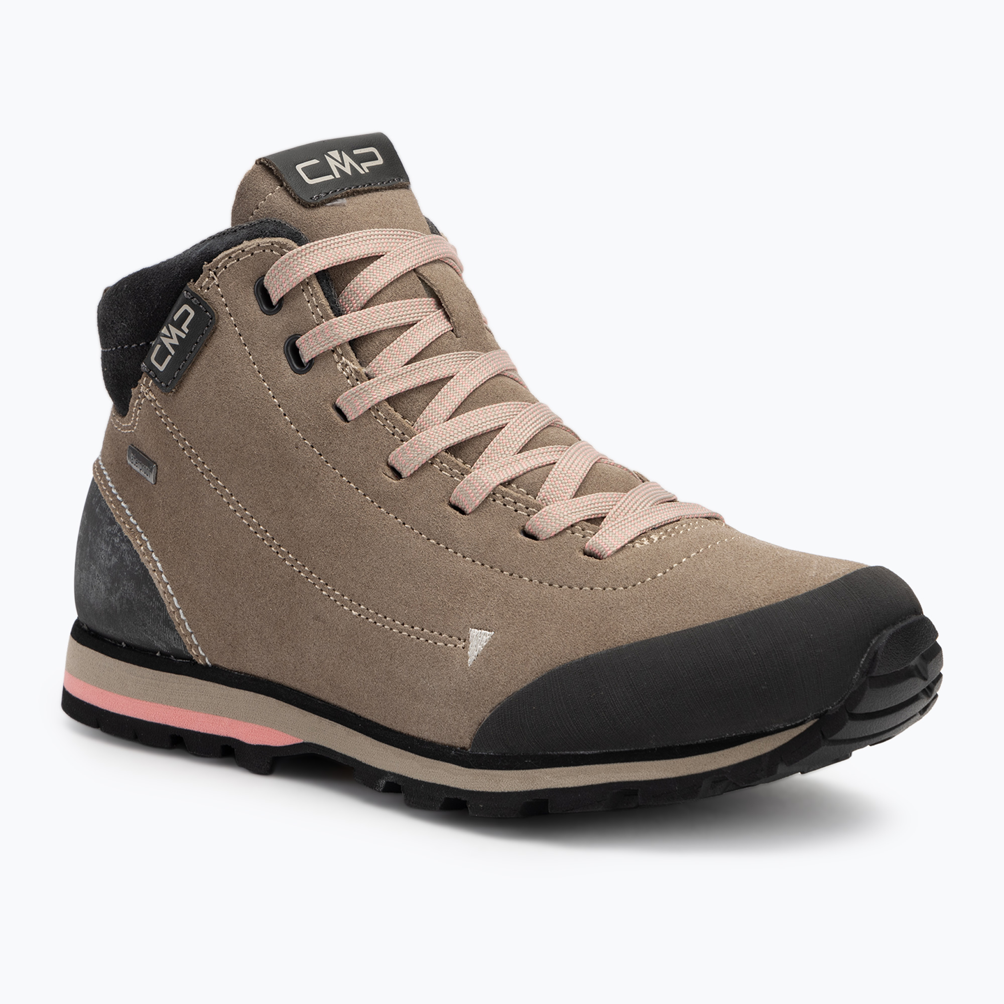 Stivali da trekking da donna CMP Elettra Mid sabbia / pesca (41 EU) (Elettra Mid 38Q4596/04PP/)