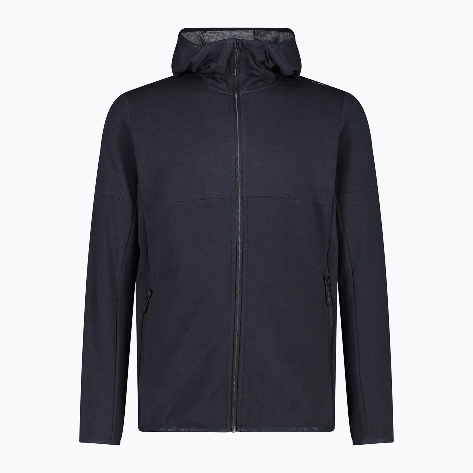 Felpa CMP Zip Hood antracite da uomo (52) (34L7647 Fix Hood 34L7647/U423)