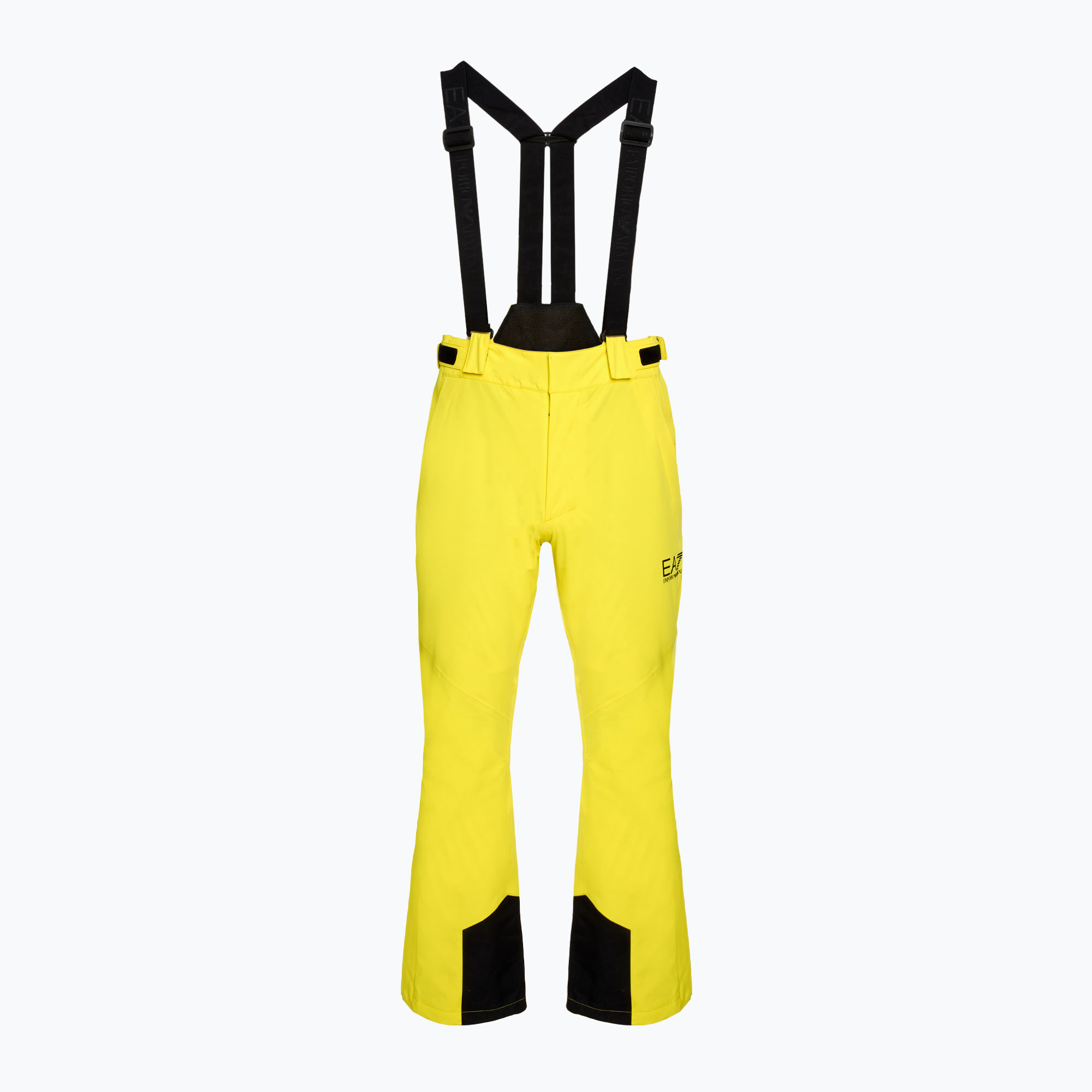 Pantaloni da sci da uomo EA7 Emporio Armani Ski Kitzbuhel Protectum giallo acceso (L) (Ski Kitzbuhel Protectum PNCJZ-6DPP27-1637)