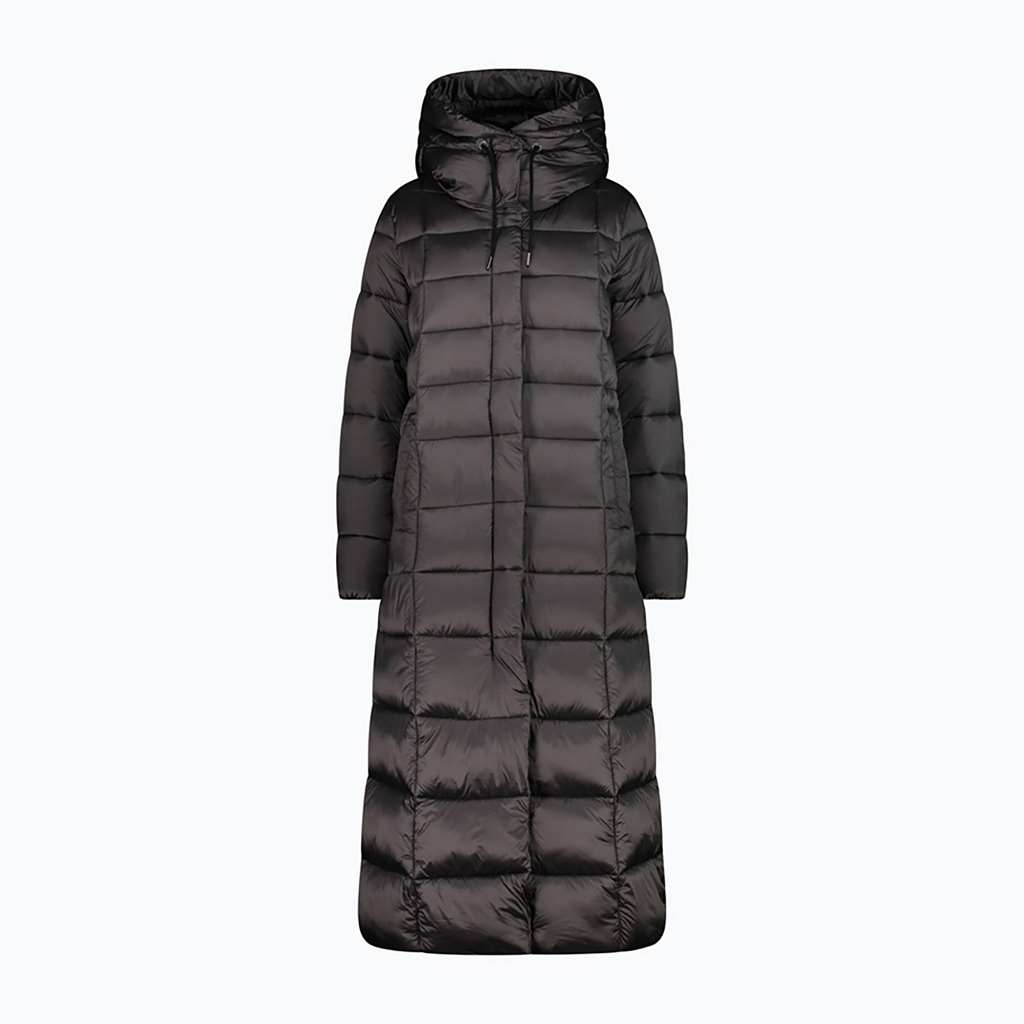Cappotto CMP Donna Fix Piumino con cappuccio grigio 32K3136 (36) (32K3136 Coat Fix Hood 32K3136/E910)