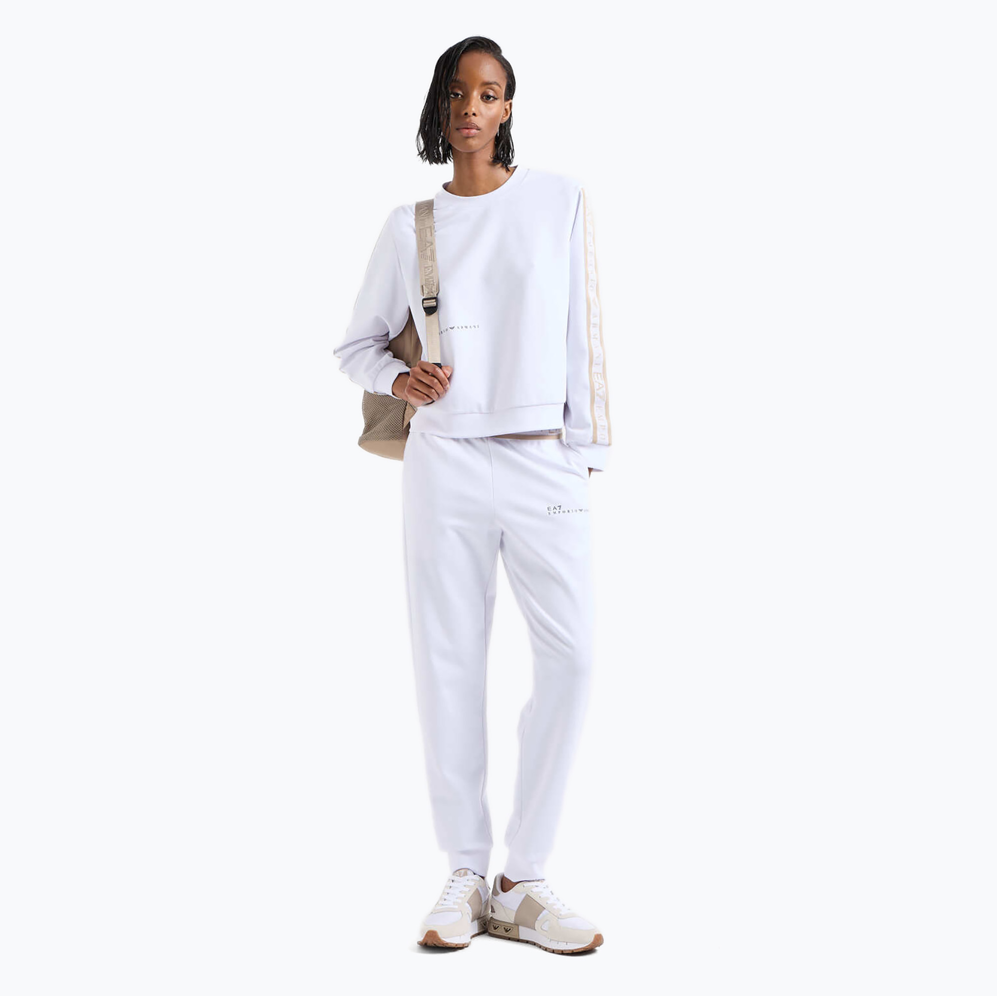 EA7 Tuta Emporio Armani donna Natural Ventus 7 bianco (L) (Natural Ventus 7 7W000283-AF12501-U0002)