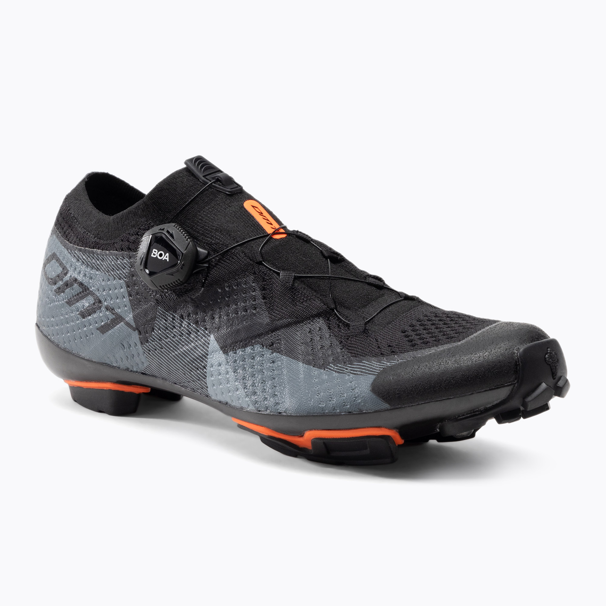 Scarpe da ciclismo MTB da uomo DMT KM1 nero/grigio (43.5 EU) (KM1 M0010DMT20KM1-A-0016)