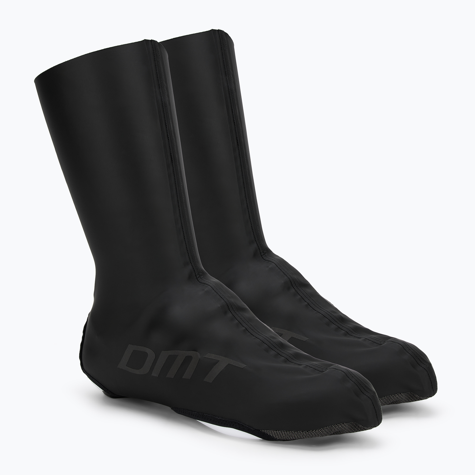 DMT Rain Race protezioni per scarpe da ciclismo riflettenti nero/nero