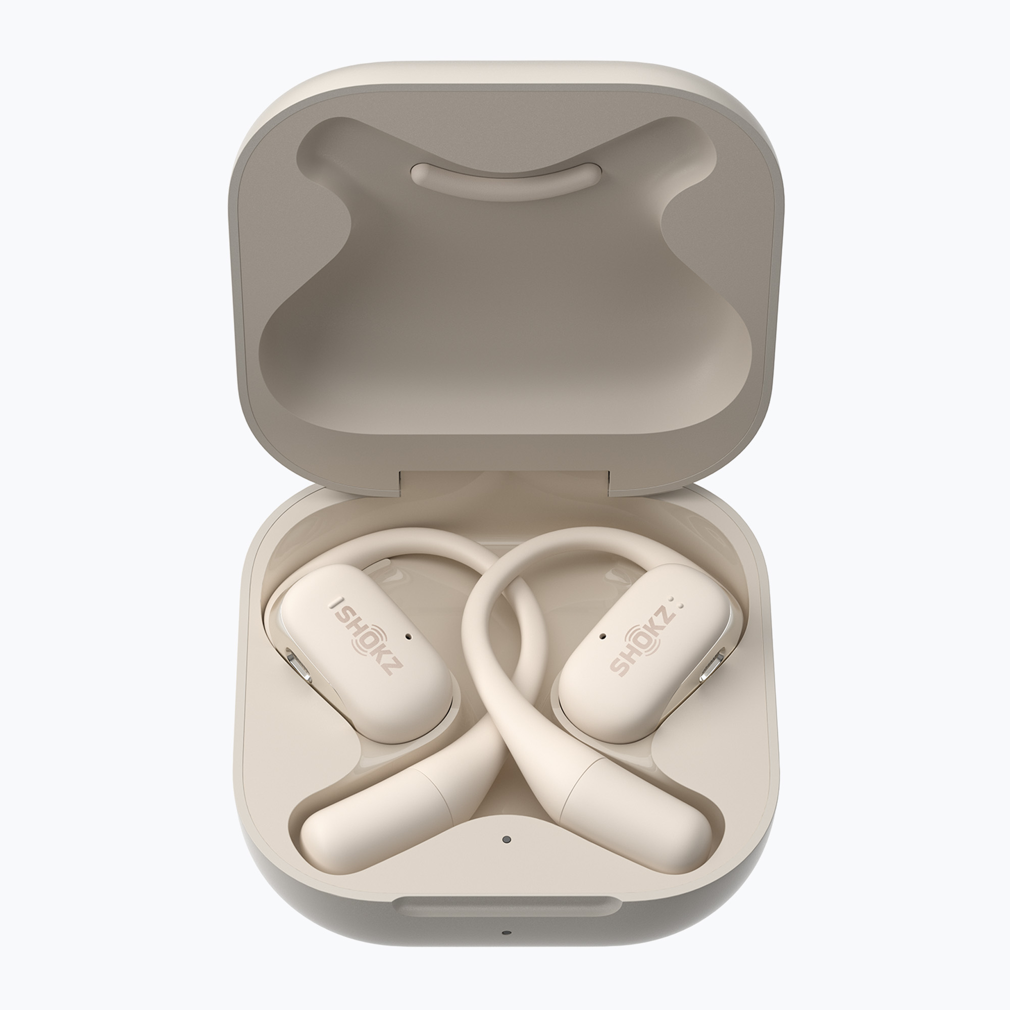 Cuffie wireless Shokz OpenFit beige