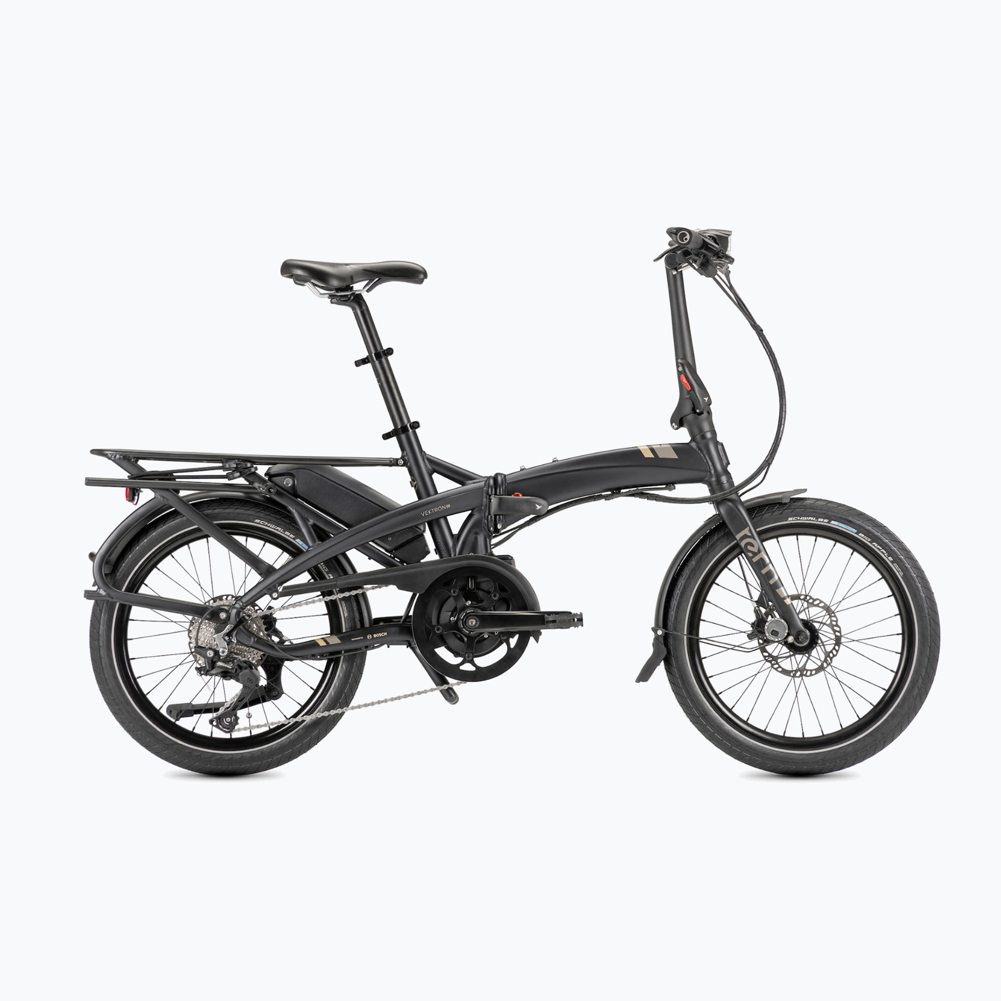 Tern Vektron S10 Performance 400 Wh bici elettrica pieghevole nera
