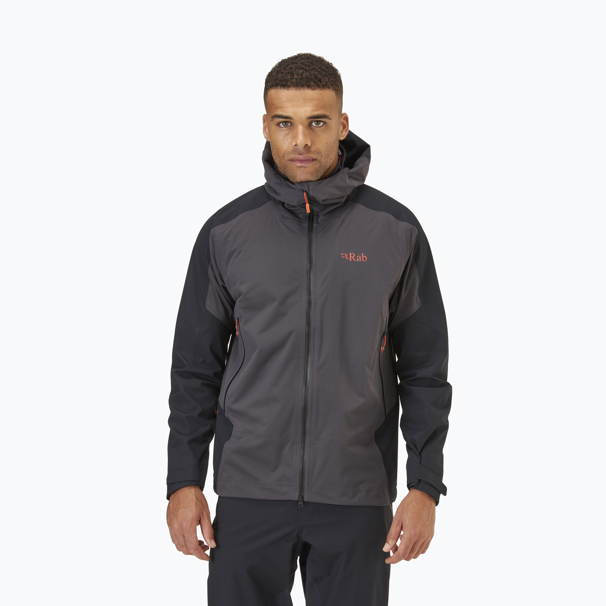 Rab Kinetic Alpine 2.0 giacca da pioggia da uomo antracite (S) (Kinetic Alpine 2.0 QWG-69-ANT)