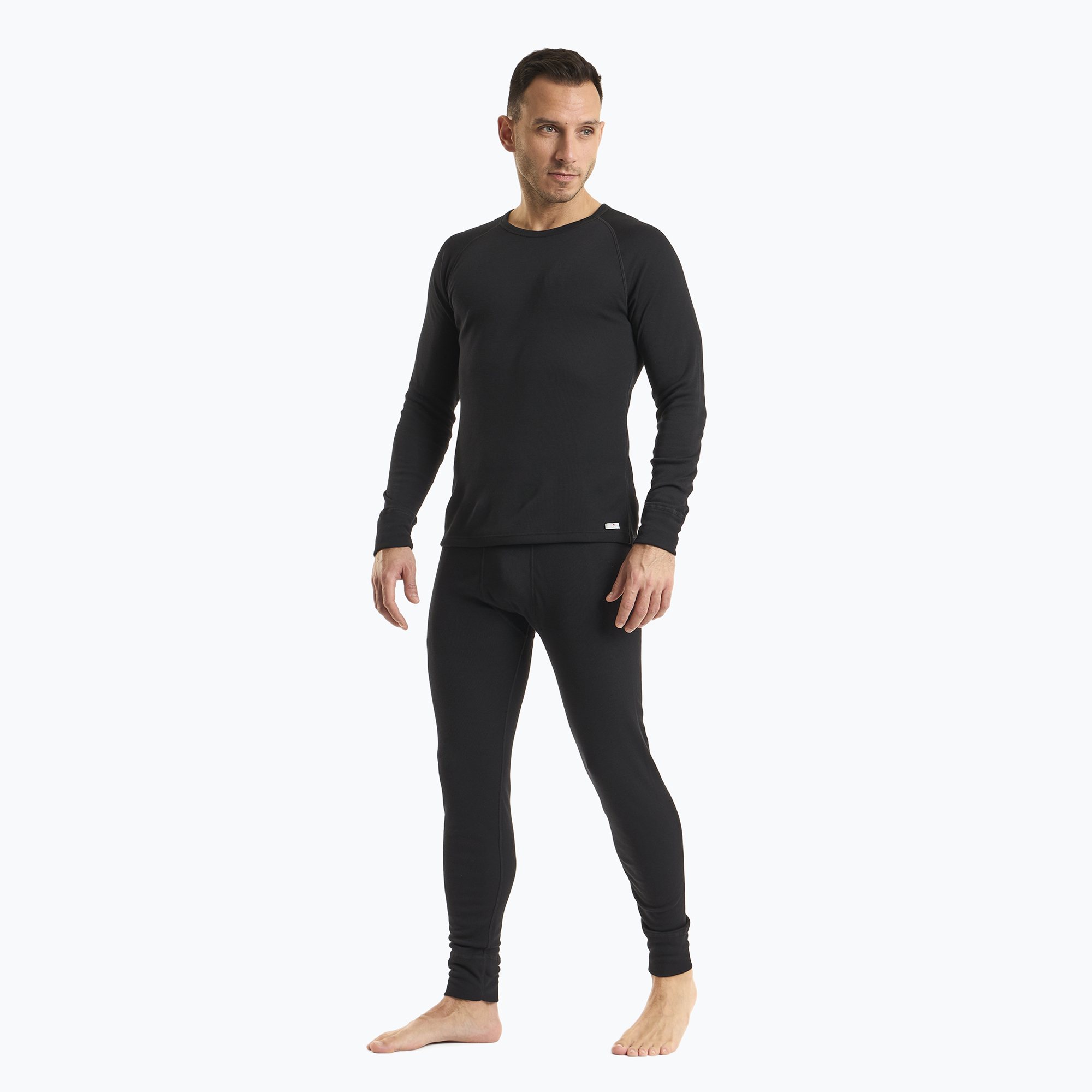 Set di intimo termico da uomo CMP nero (M) (3Y87800 3Y87800/U901)