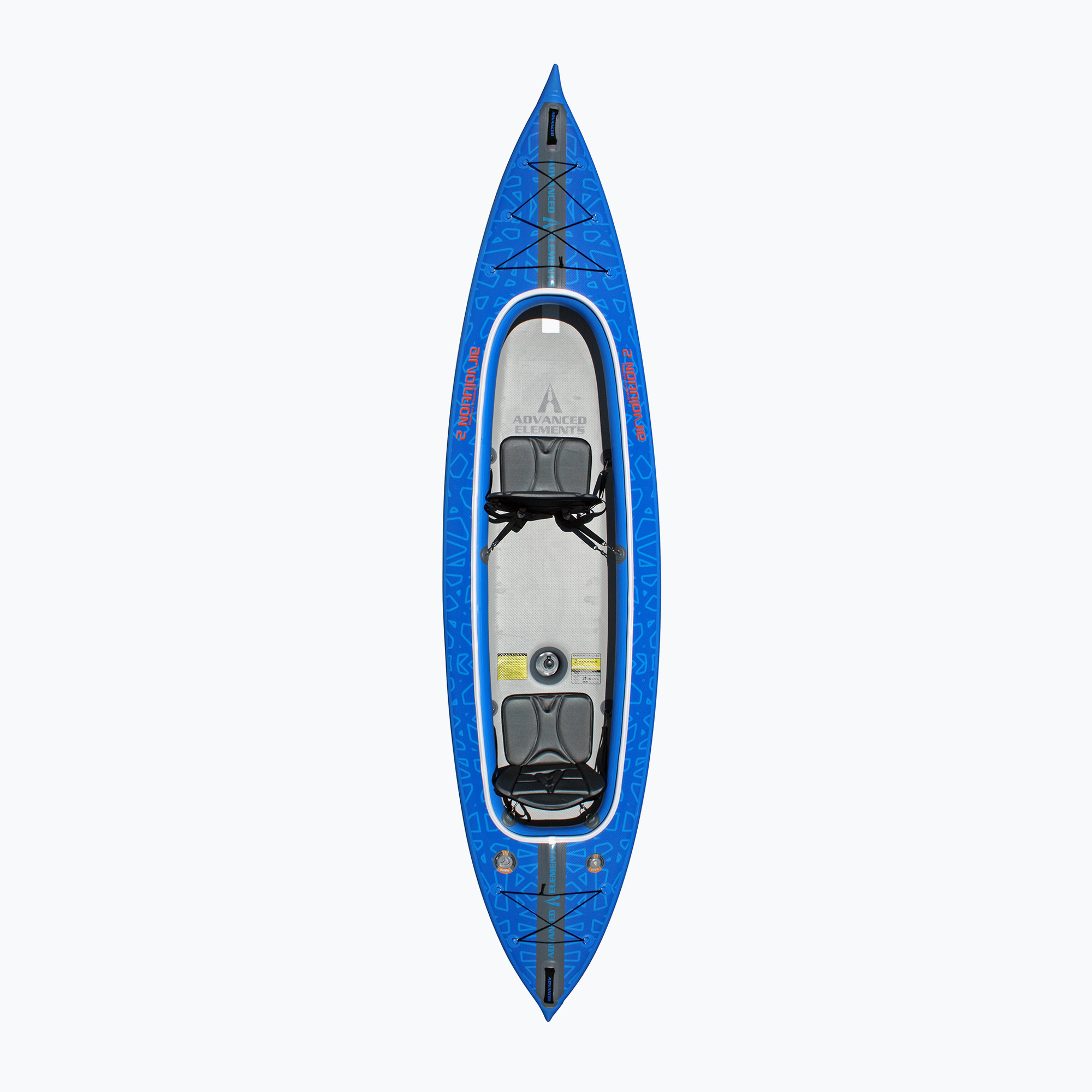 Advanced Elements AirVolution blu/grigio kayak gonfiabile per 1 persona (396 x 83 cm) (AirVolution AE3029)