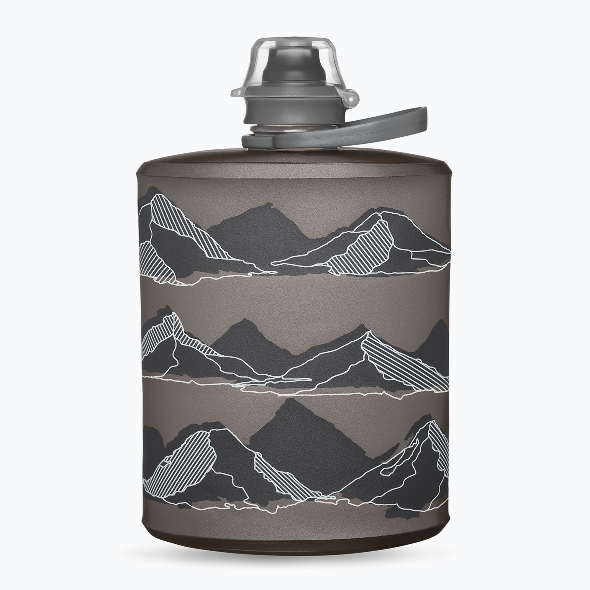 HydraPak Stow Mountain Edition bottiglia da viaggio 500 ml grigio mammut