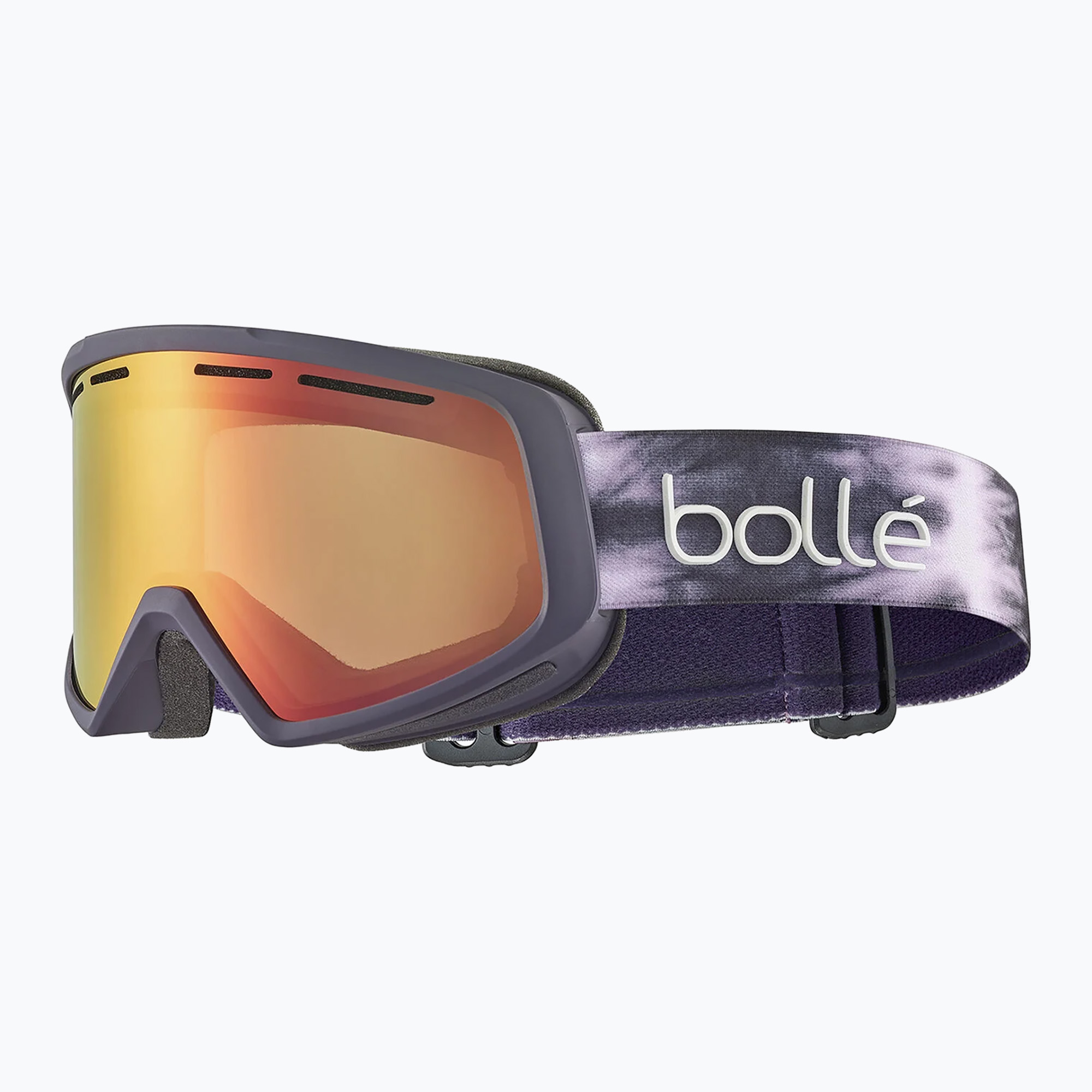 Occhiali da sci fotocromatici Bollé Cascade plum tie&dye matte/sunrise (M) (Cascade BG006010)