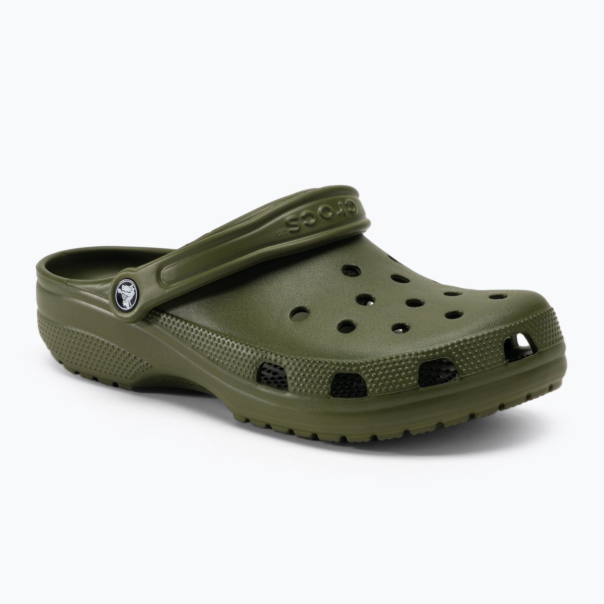 Infradito Crocs Classic verde militare da uomo (37-38 EU) (Classic 10001-309)
