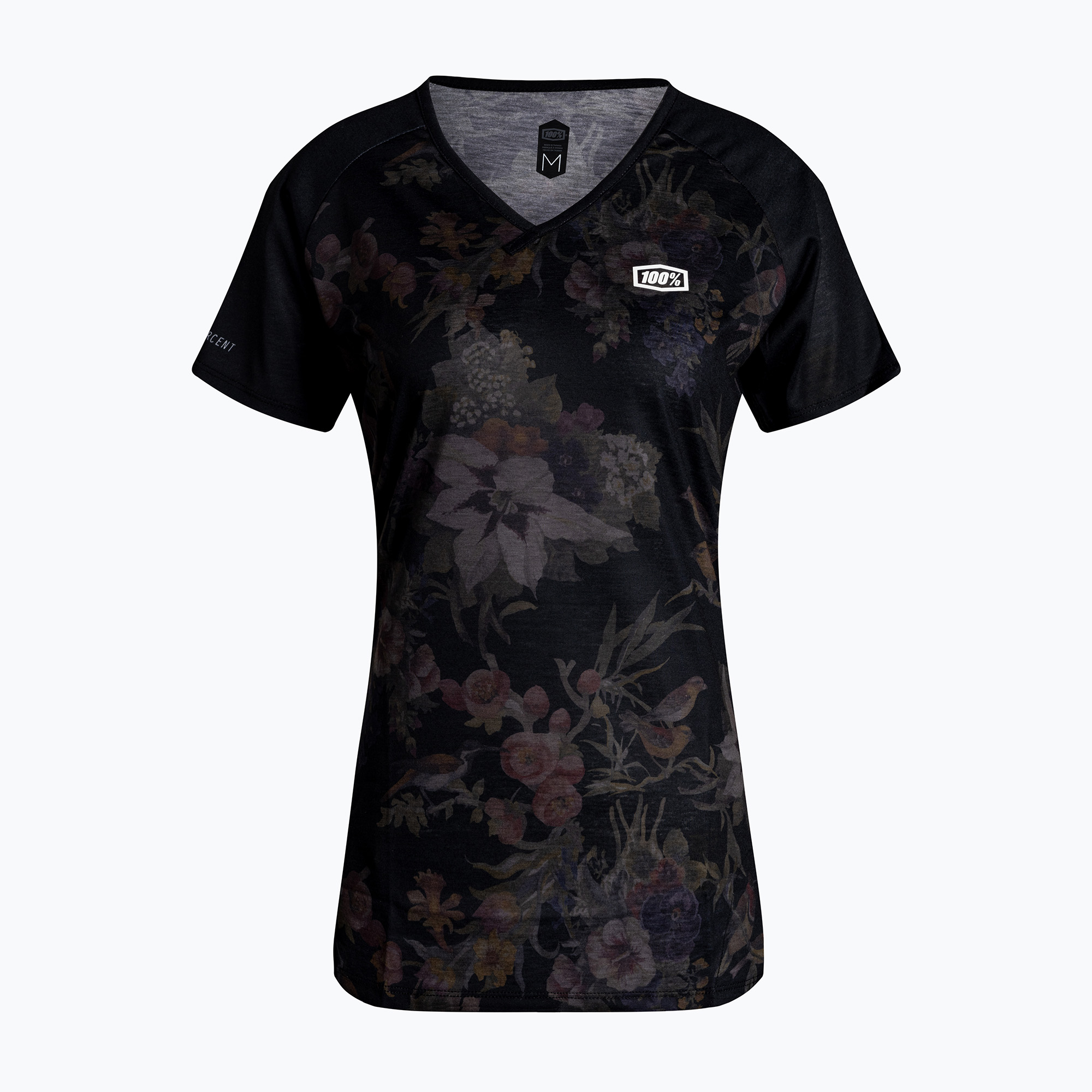Maglia ciclismo donna 100% Airmatic nero (S) (Airmatic W 44306-432)