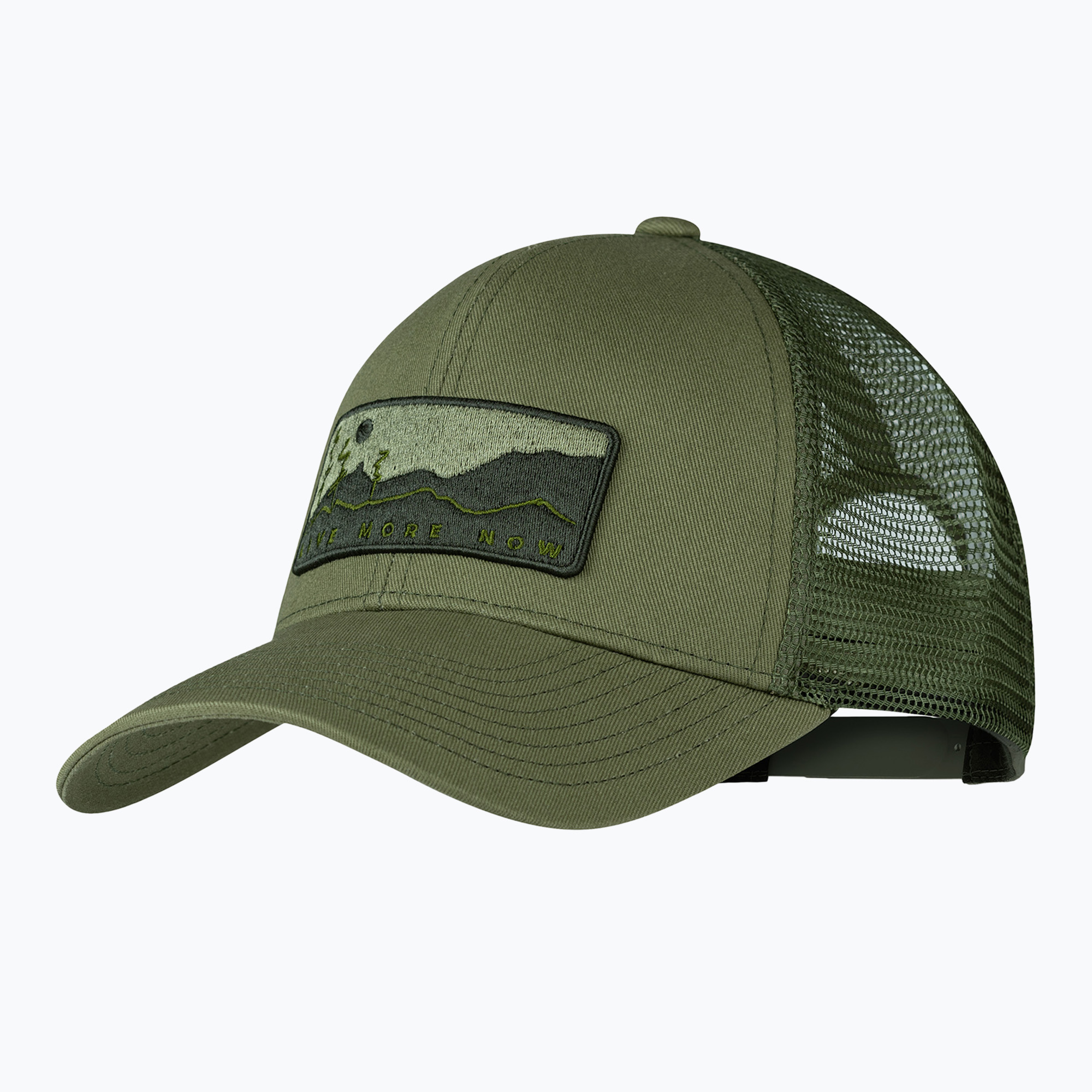 Cappello da baseball BUFF Explore Trucker wate forest (L-XL) (Explore Trucker 133561.809.30.00)