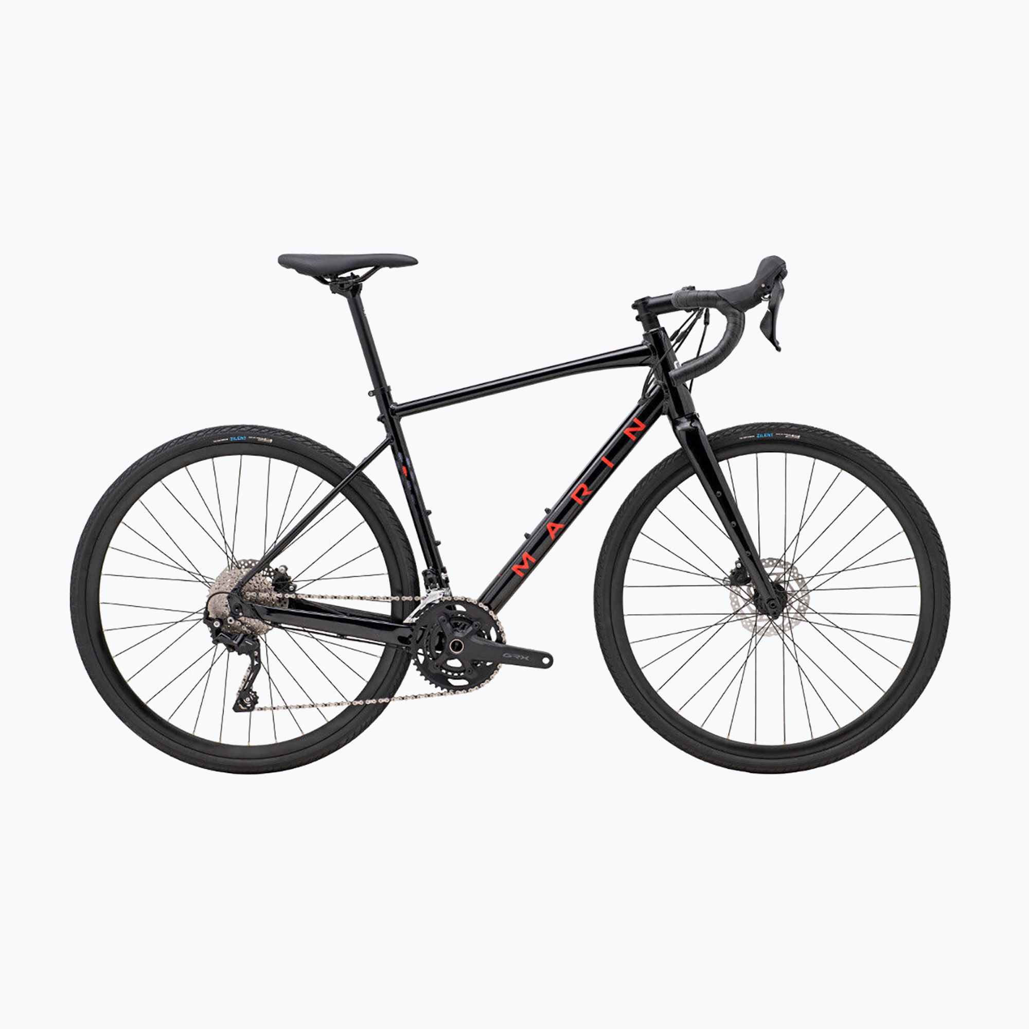 Marin Gestalt 2 700C nero lucido/rosso bici da ghiaia (M) (Gestalt 2 735961003)