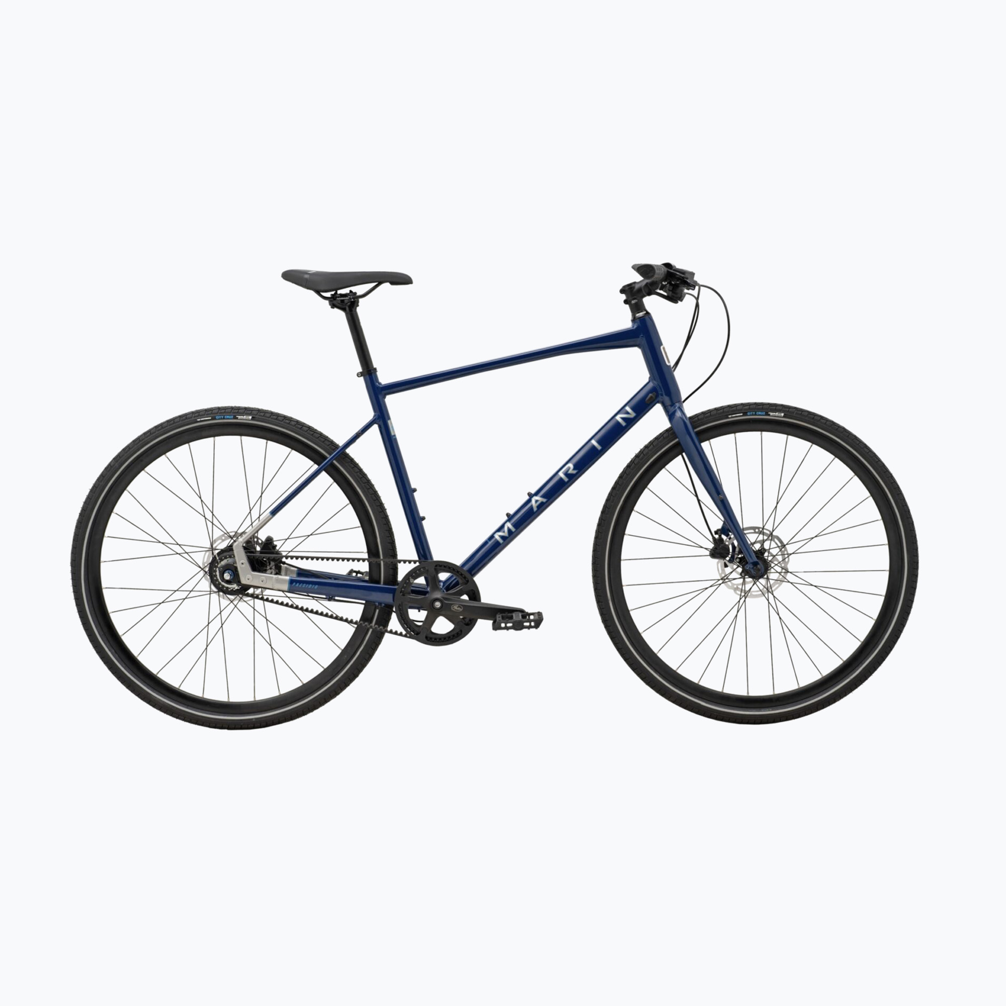 Marin Presidio 3 city bike 700C gloss navy/dark silver/silver cyan (M) (Presidio 3 737582004)