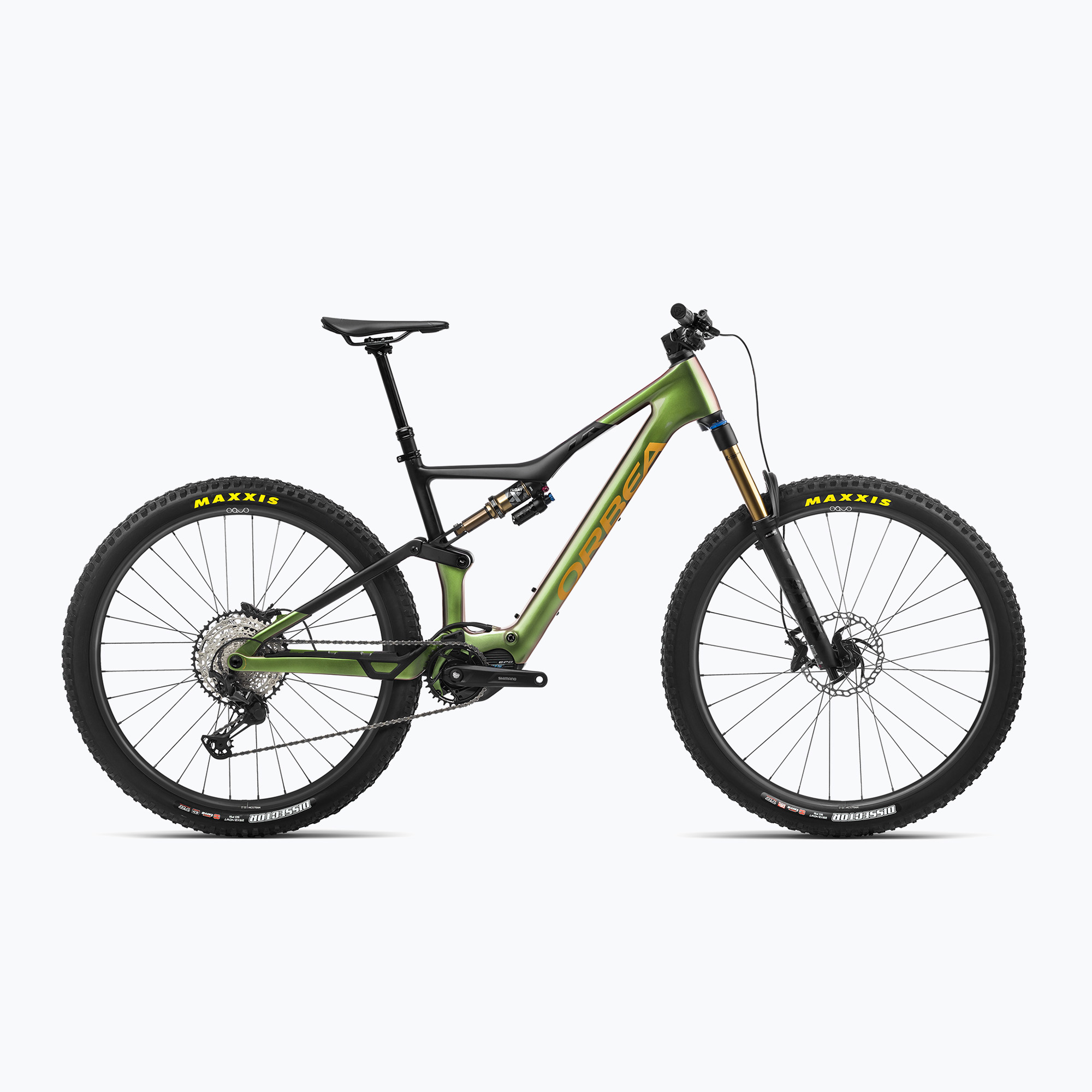 Orbea Rise M10 42V 360Wh 2023 camaleonte goblin verde/nero bici elettrica (XL) (Rise M10 N37509V1)