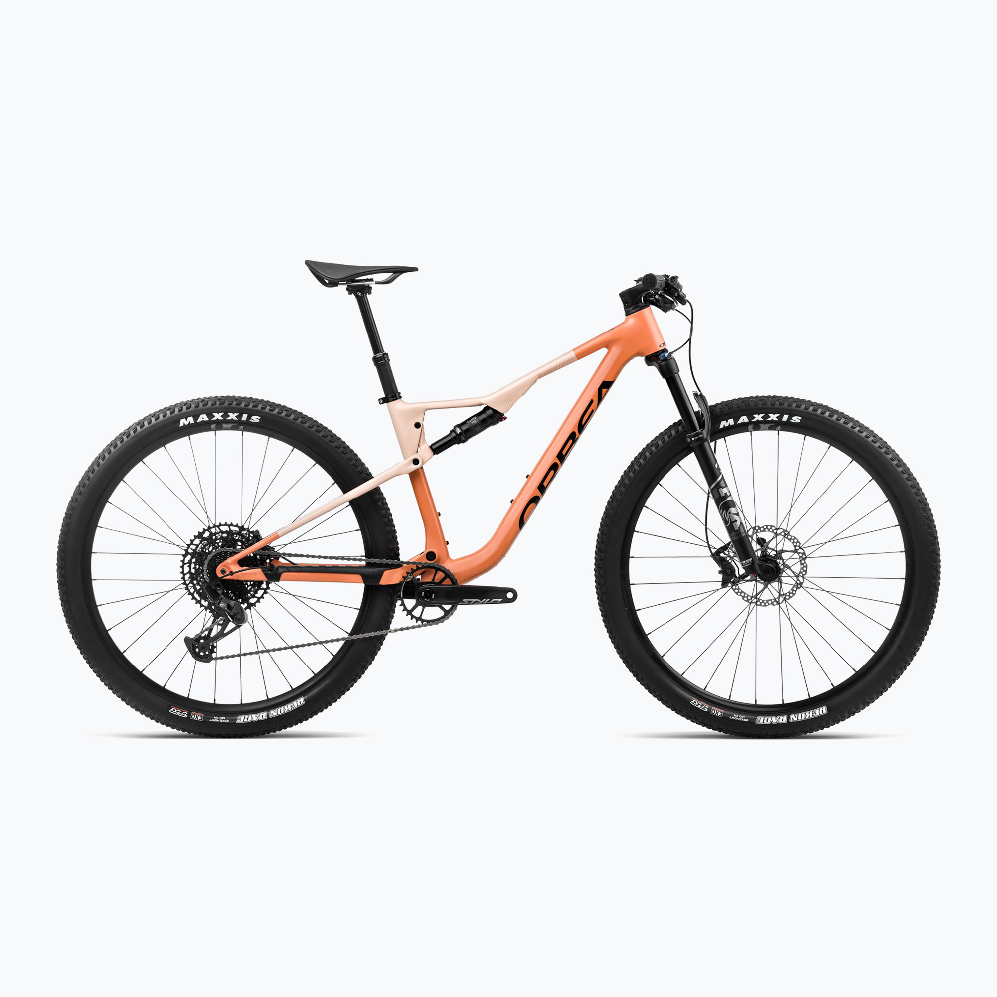 Orbea Oiz H20 2024 arancione albicocca/ beige calcareo mountain bike