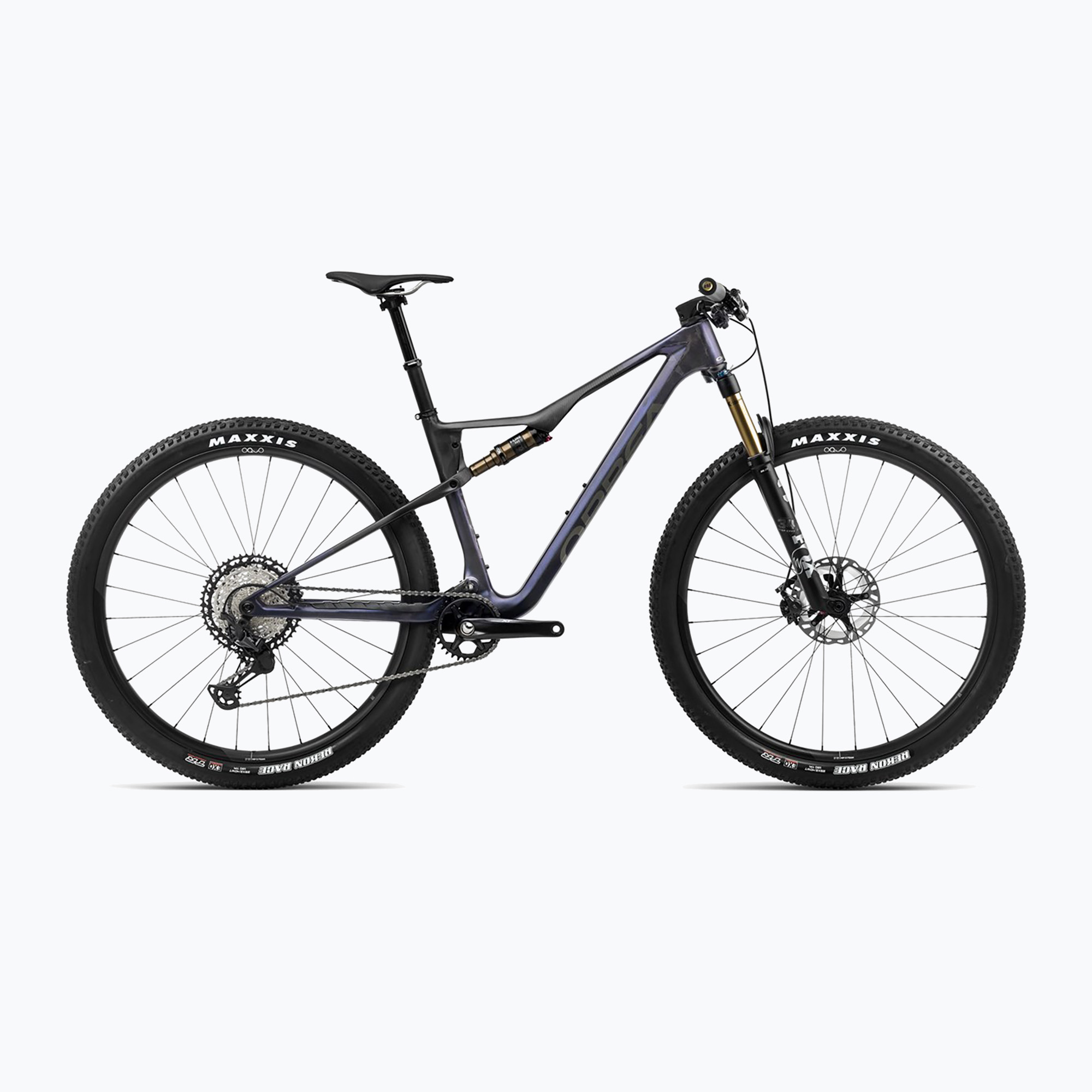 Orbea Oiz M-Pro 2024 tanzanite carbonio vista/carbonio grezzo mountain bike