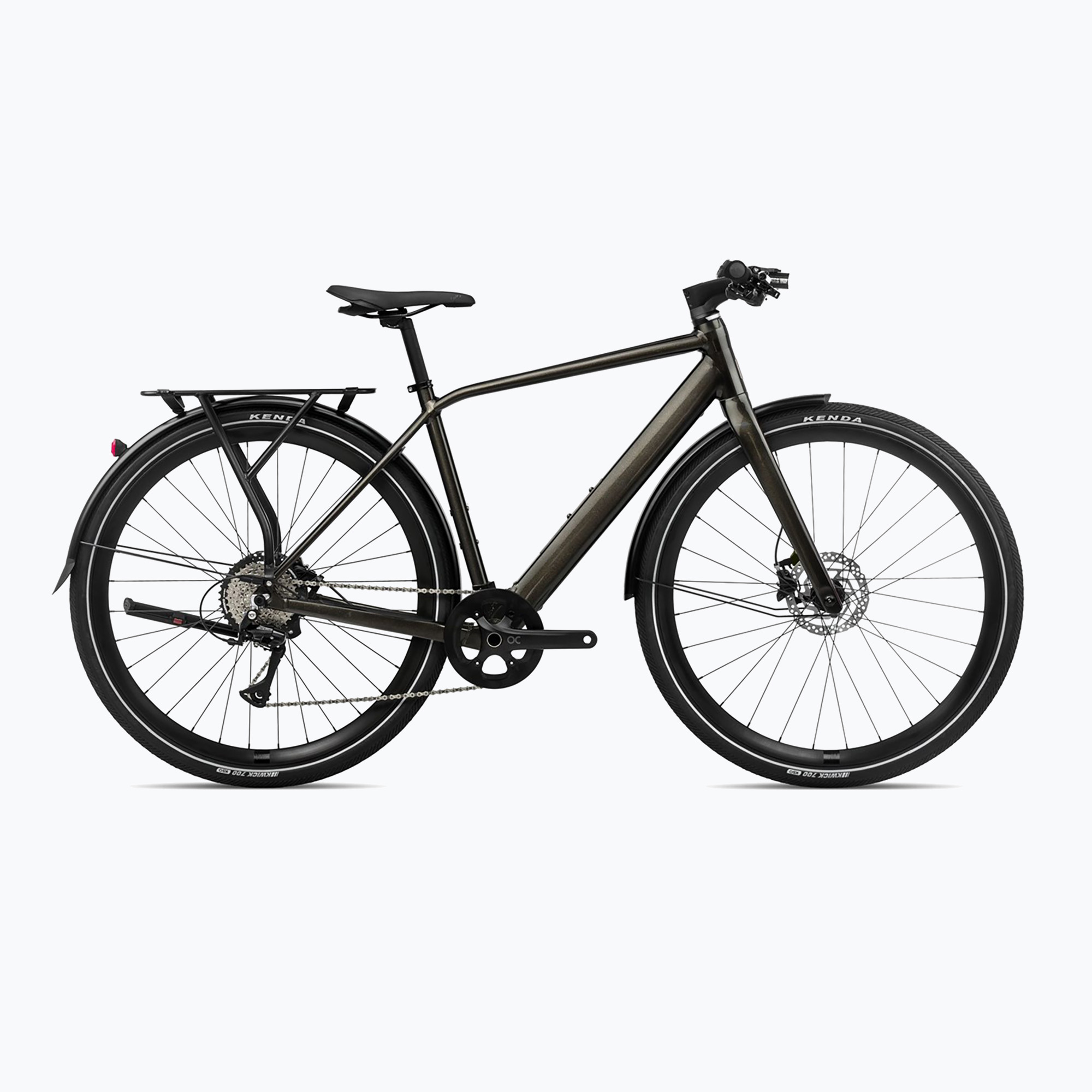 Orbea Vibe H30 EQ 36V 6.9Ah 248Wh 2024 verde infinito metallizzato bici elettrica (L) (Vibe H30 EQ R30253W2)