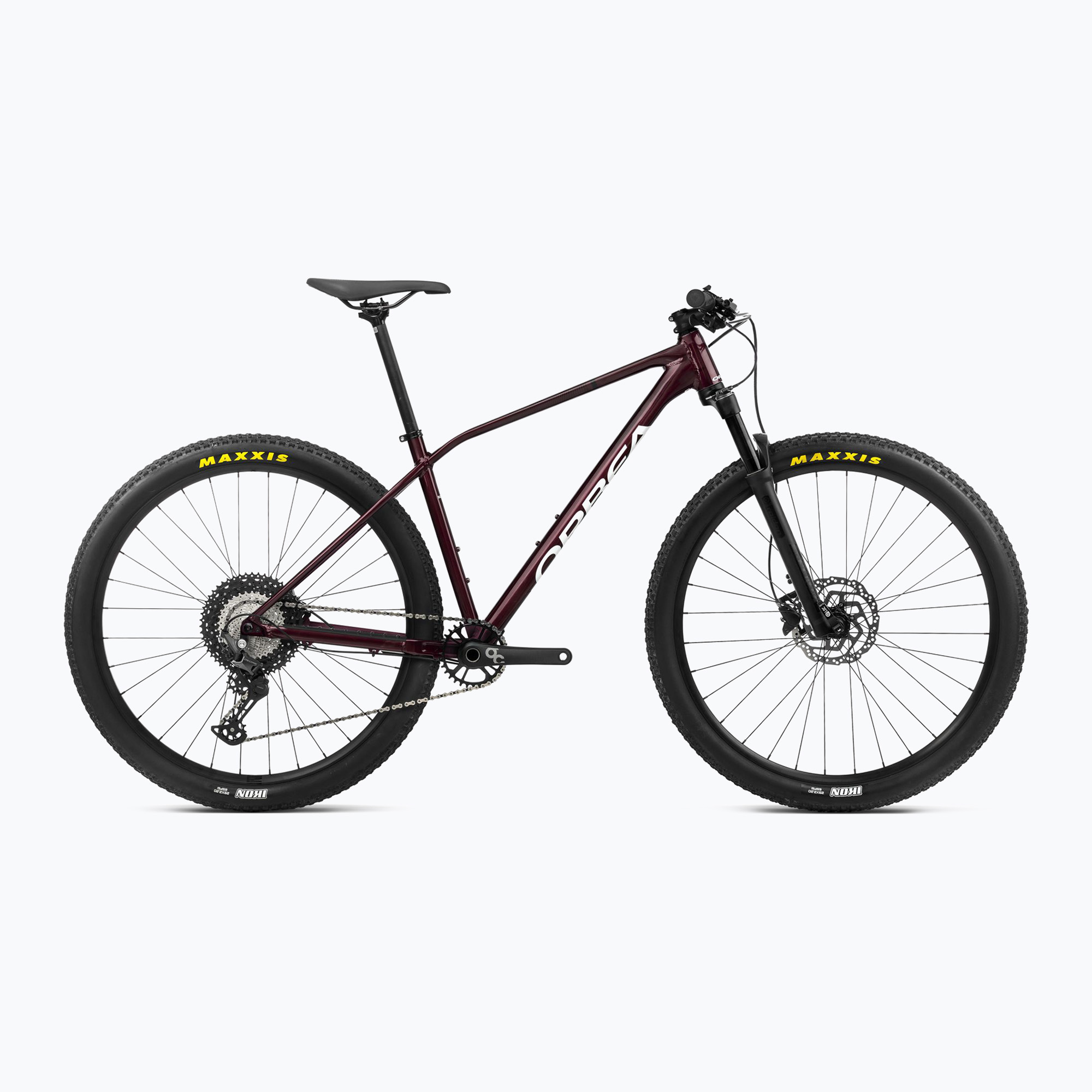 Orbea Alma H30 2024 rosso scuro metallizzato/bianco metallizzato mountain bike (M) (Alma H30 R21221NL)