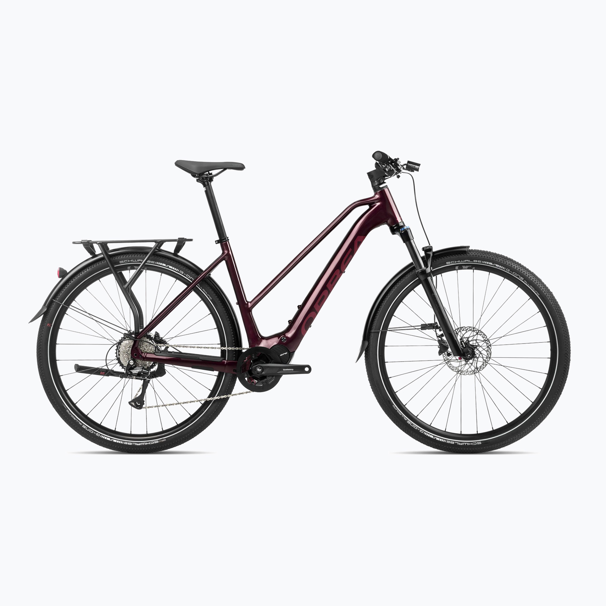 Orbea Kemen Mid 40 540Wh 2024 rosso scuro bici elettrica (L) (Kemen Mid 40 R36518VA)