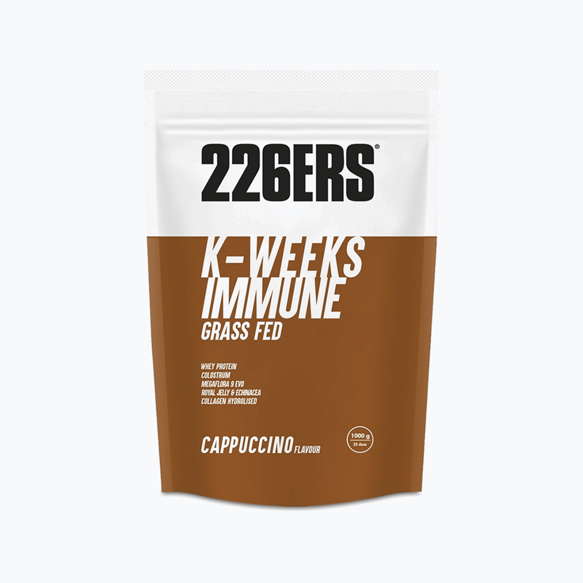 Concentrato di proteine con probiotico 226ERS K-Weeks 1 kg cappuccino (1000 g) (K-Weeks 5077)