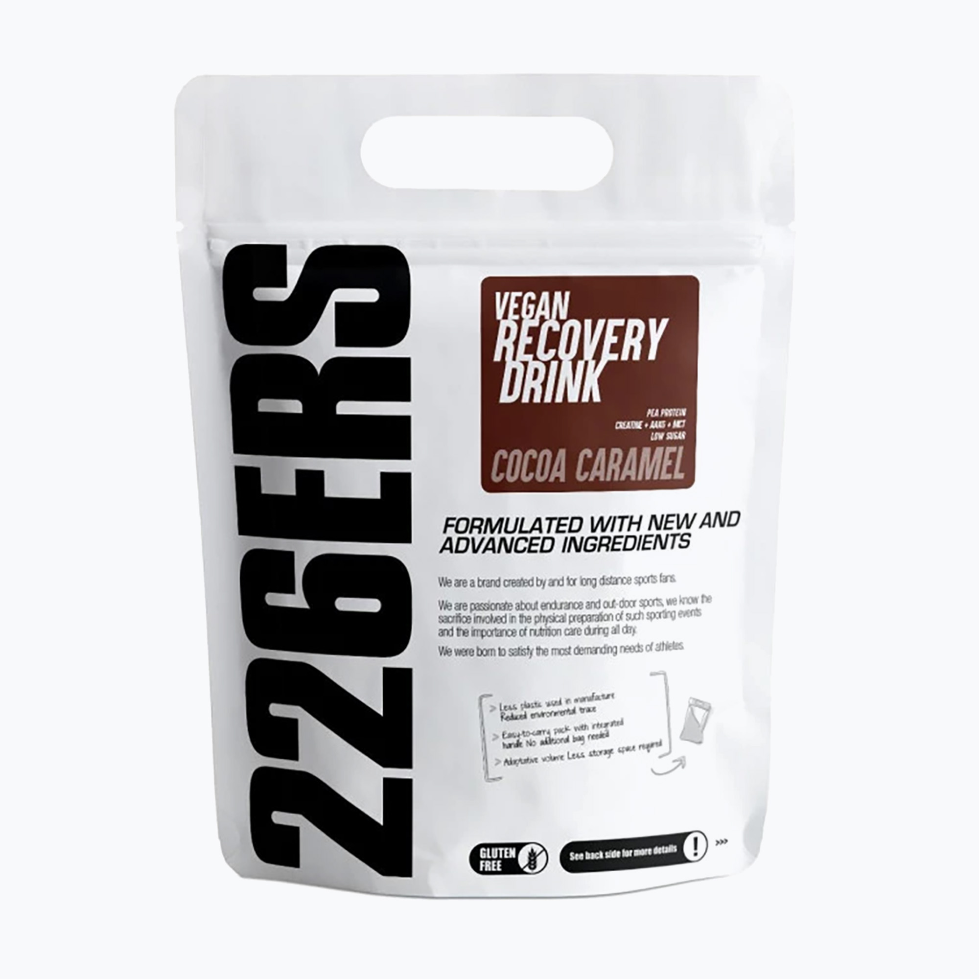 Bevanda di recupero 226ERS Vegan Recovery Drink 0,5 kg cioccolato e caramello (0.5 kg) (Vegan Recovery Drink 5530)